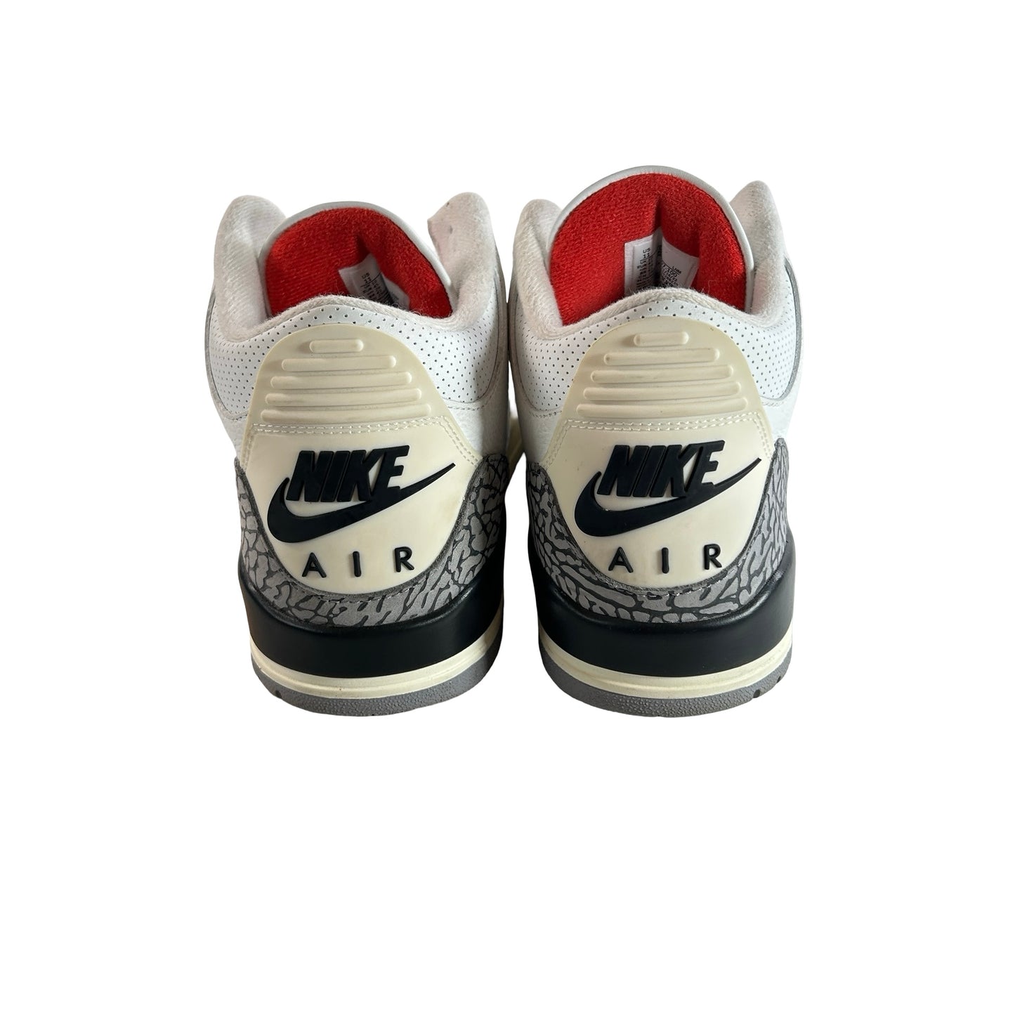 DN3707 100 Jordan 3 Retro White Cement Reimagined [USED] - 11 M (Used28)
