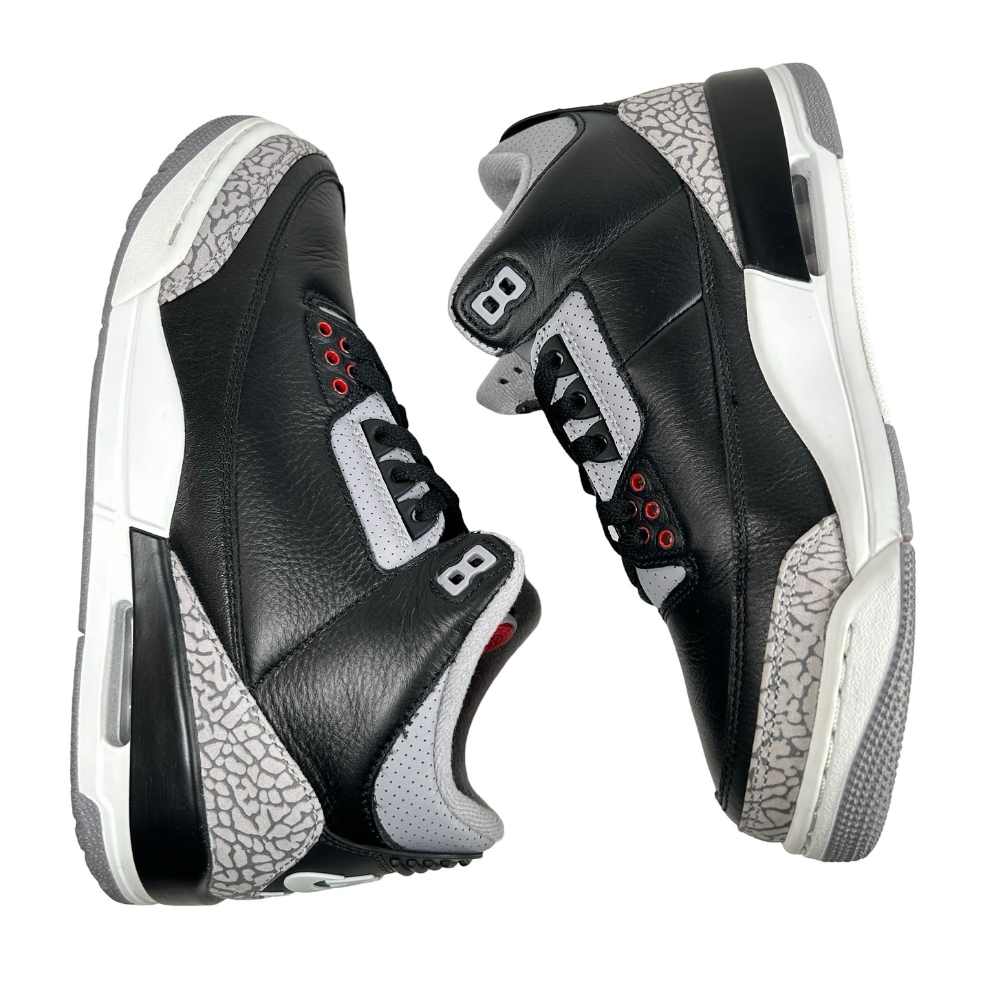 DN3707 010 Jordan 3 Retro Black Cement Reimagined (2024) [USED] - 8 (Used)