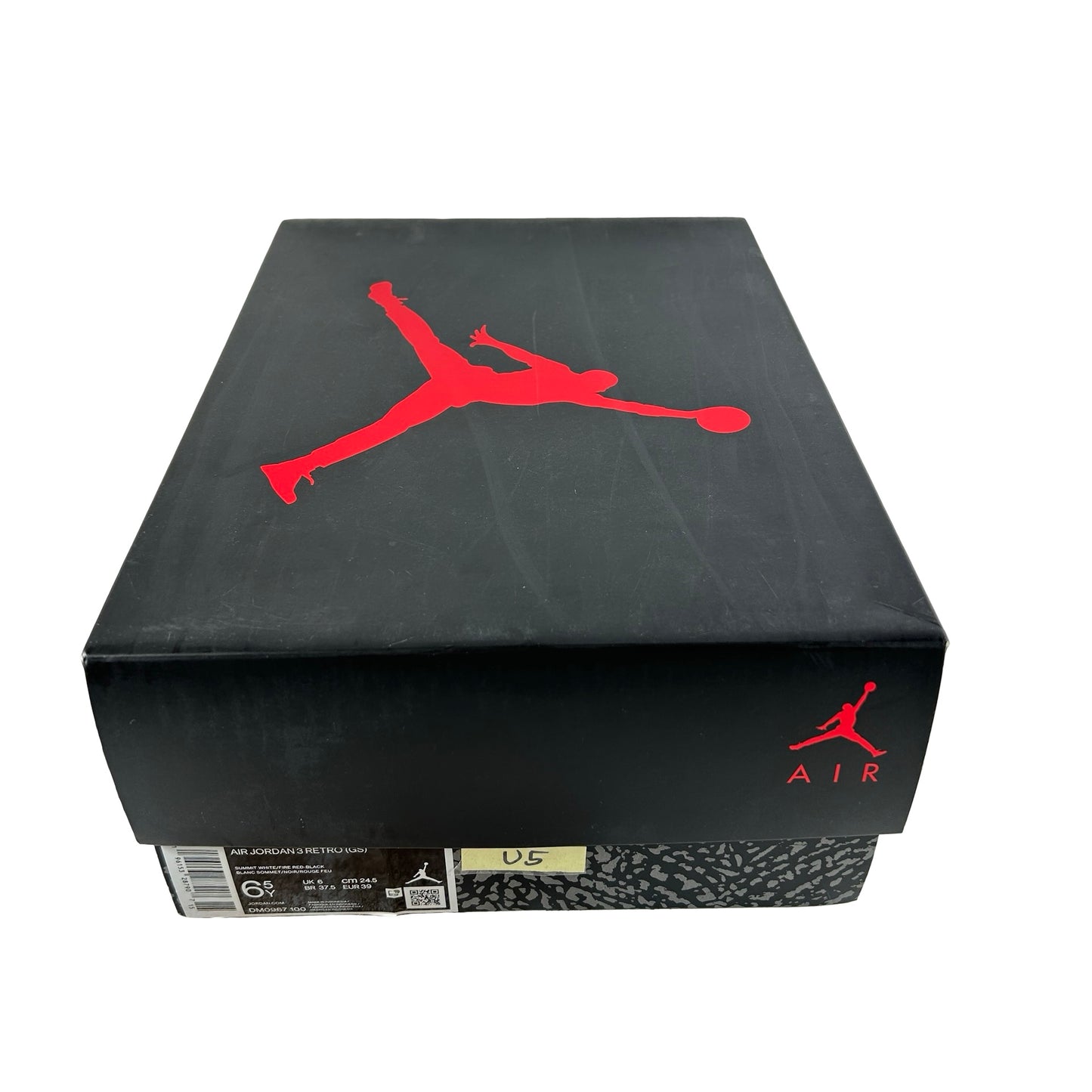 DM0967 100 Jordan 3 Retro White Cement Reimagined (GS) [USED]  - 6.5 Y (Used5)