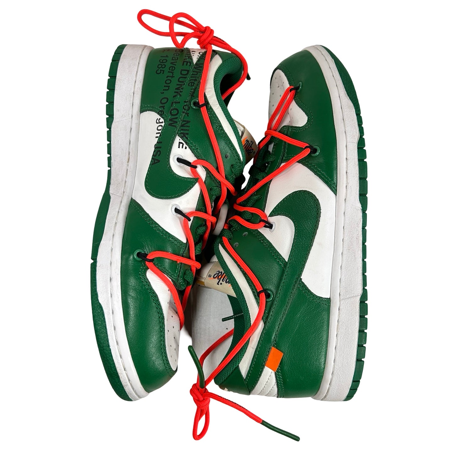 CT0856 100 Nike Dunk Low Blanco roto Verde