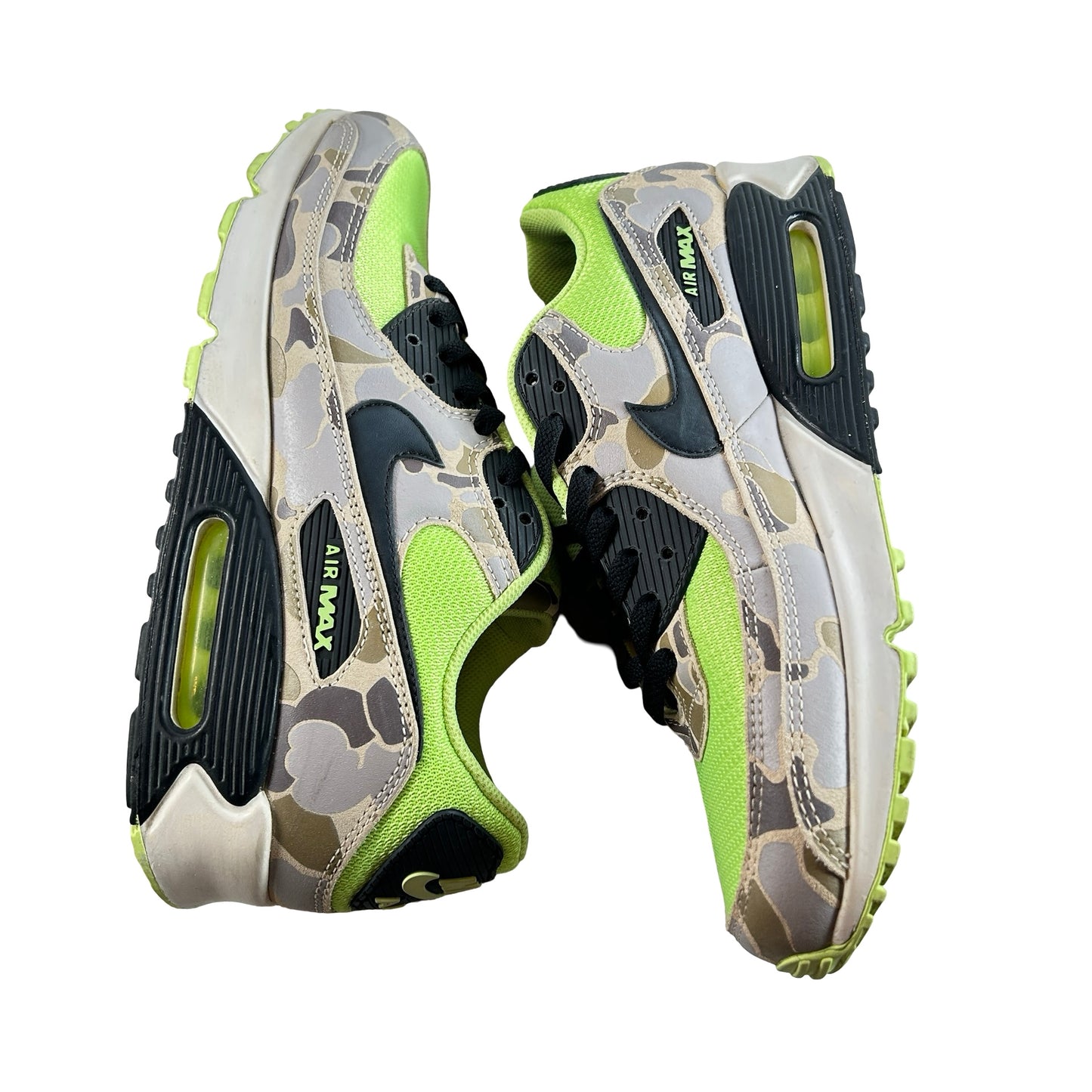 CW4039 300 Nike Air Max 90 Green Camo [USED] - 11.5 M (Used) (No Box)