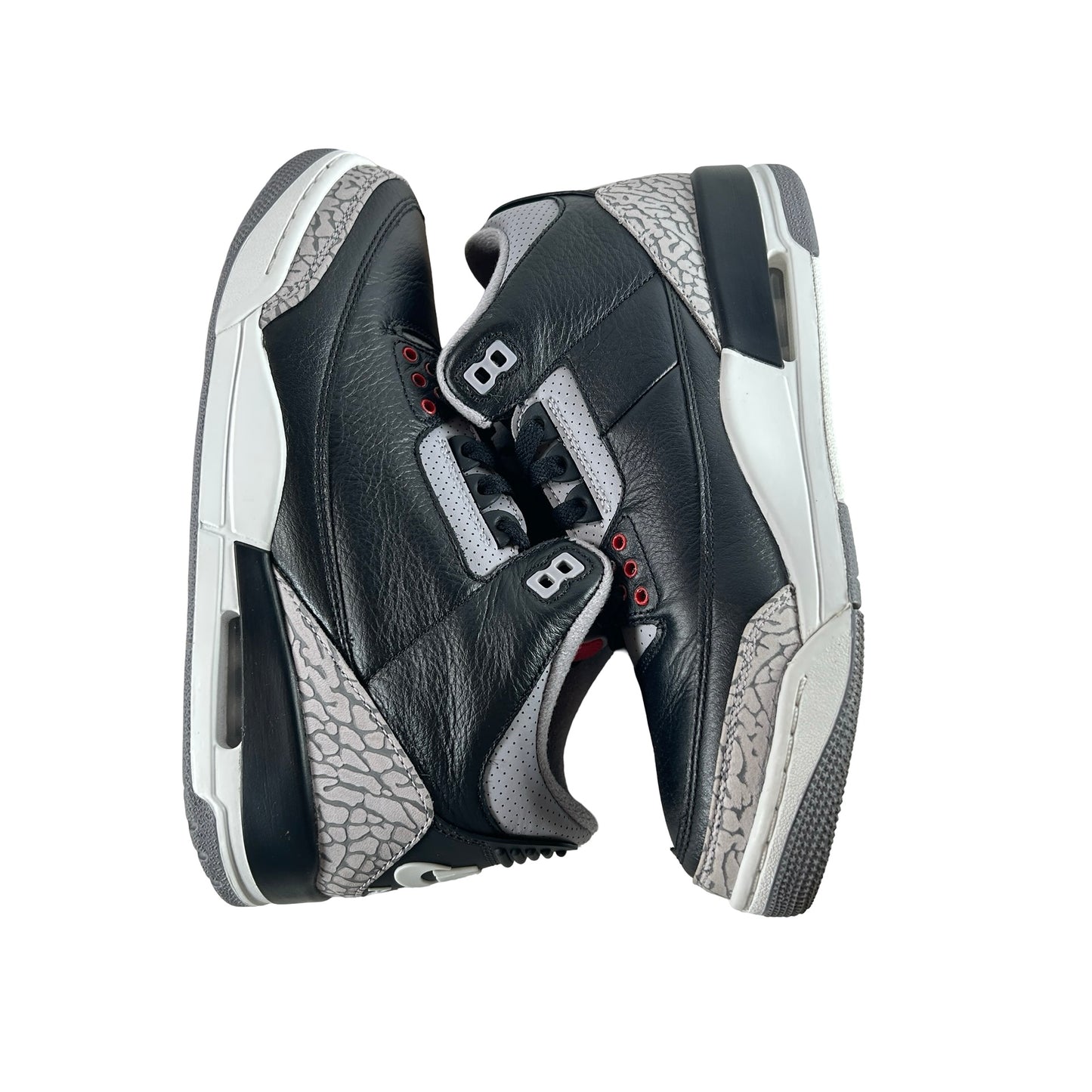 DN3707 010 Jordan 3 Retro Black Cement Reimagined (2024) [USED] - 8 M (Used11)