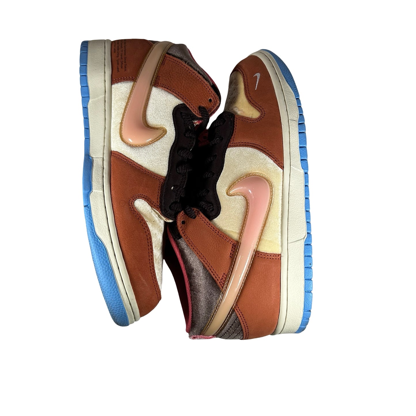 DJ1173 700 Nike Dunk Mid Social Status Free Lunch Chocolate Milk [USED] - 9.5 M (Used) (Replace Box)