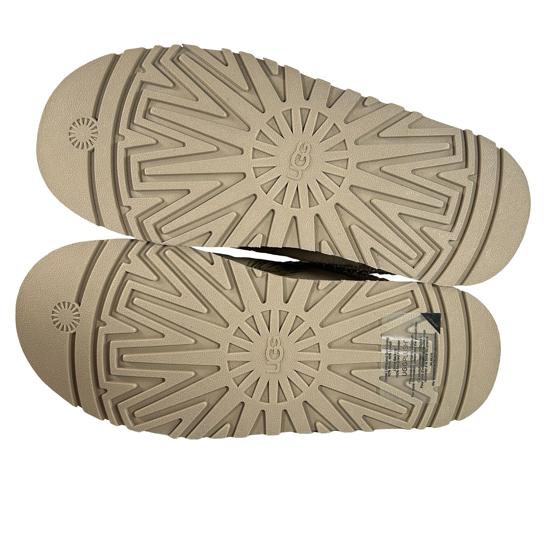 JonBoy x UGG Tazz Slipper Mustard Seed Erewhon Palm Trees (Women's