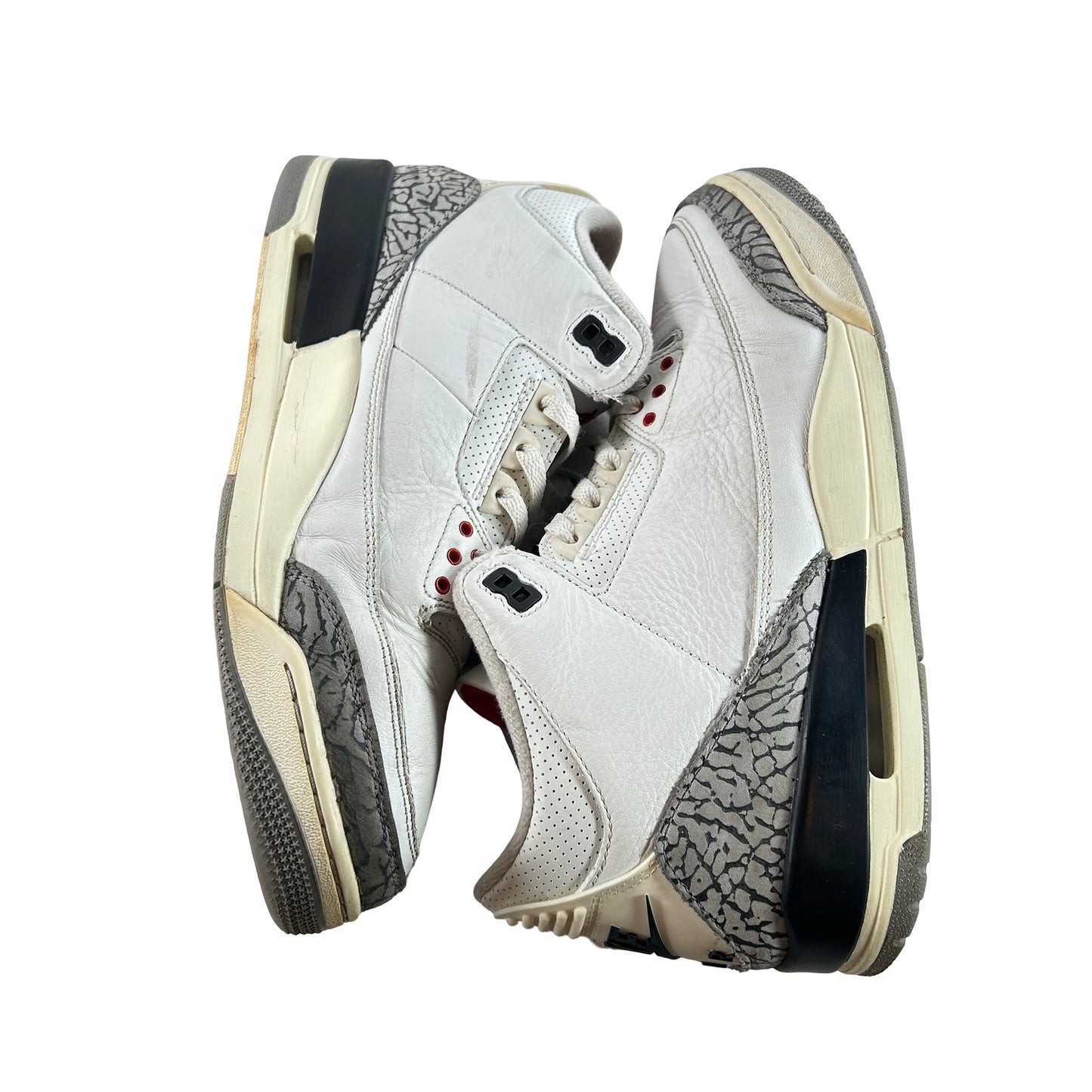DN3707 100 Jordan 3 Retro White Cement Reimagined [USED] - 10.5 M (Used4) (No Box4)