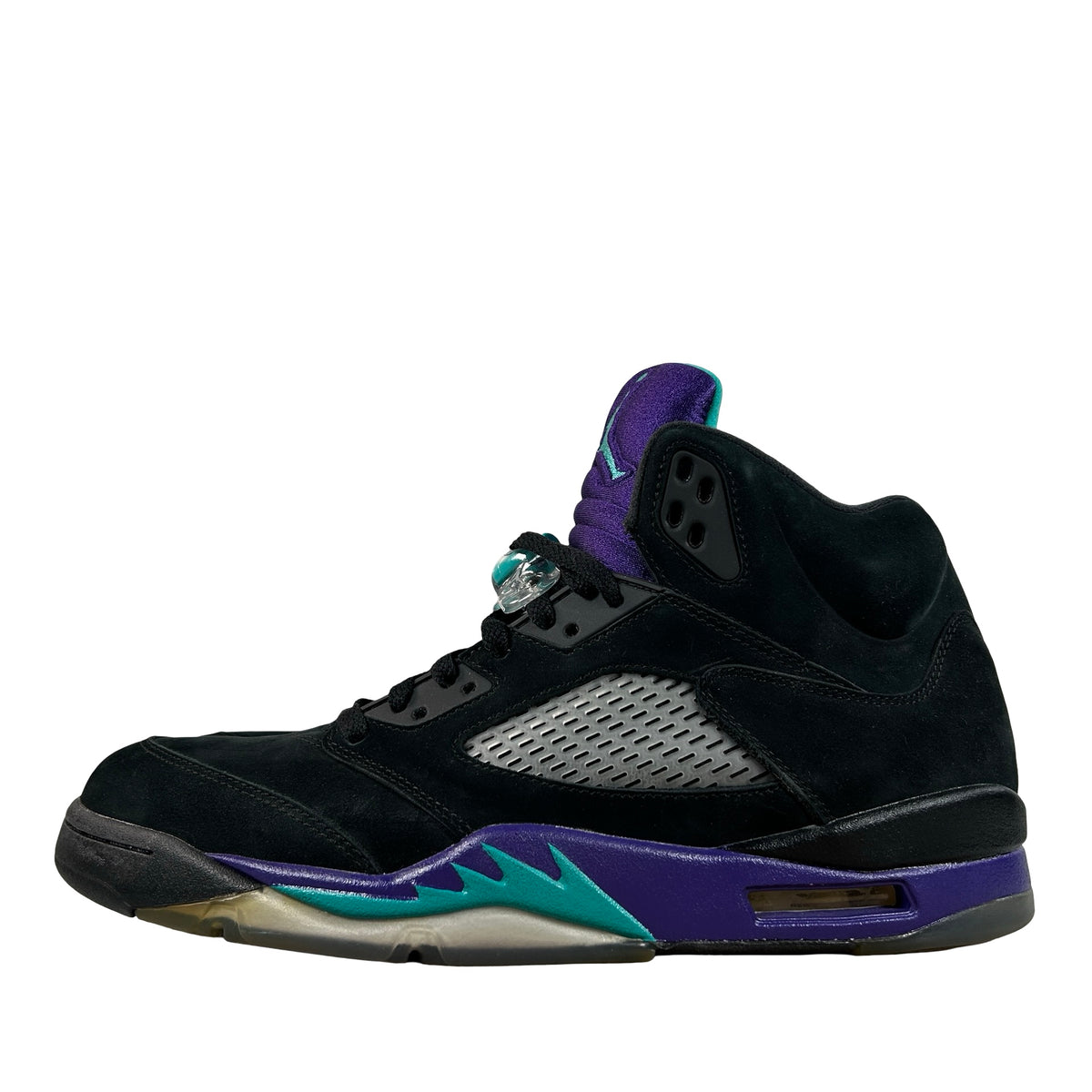 136027 007 Air Jordan 5 Retro Black Grape (2013) - 11.5 M (Yellowing Soles)