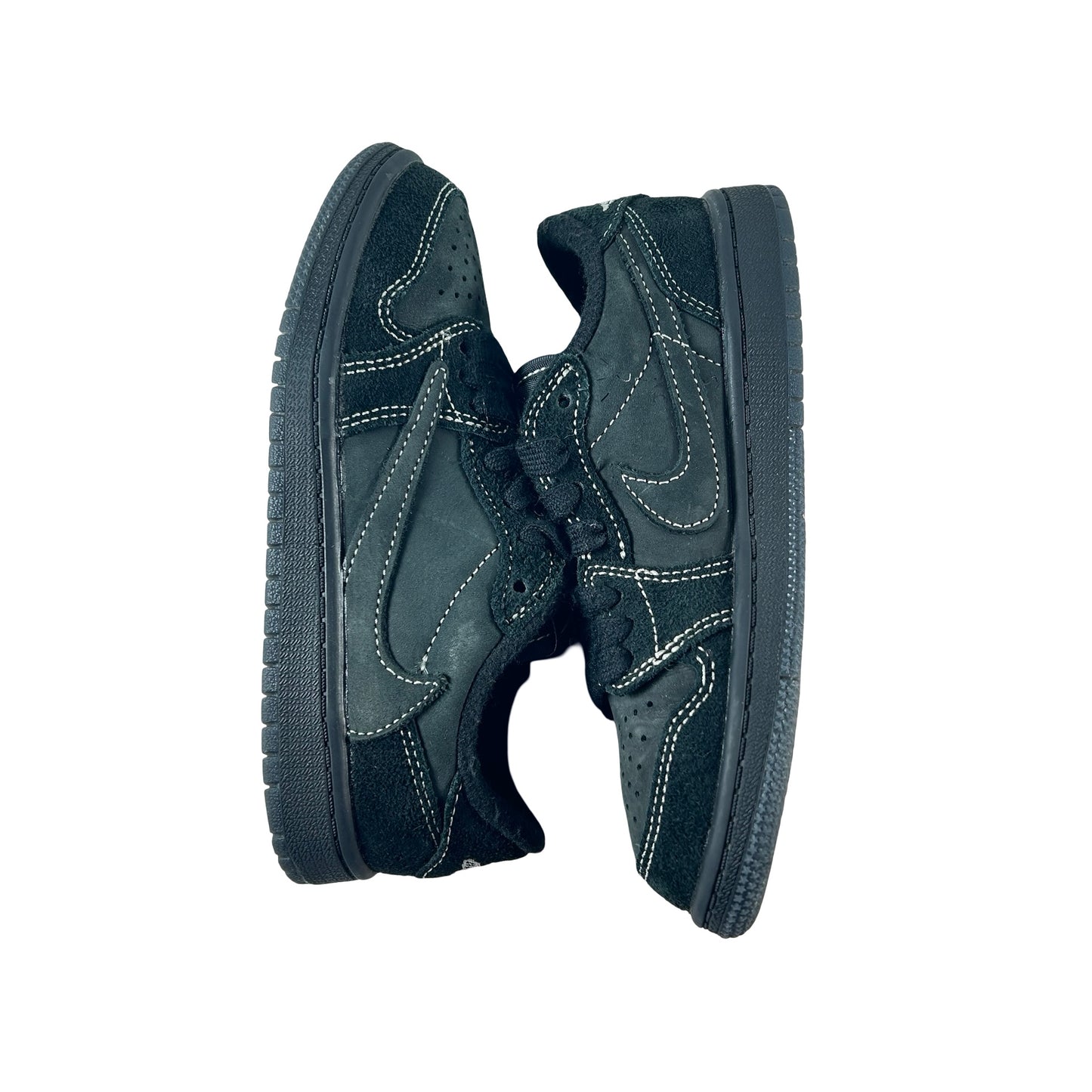 DO5442 001 Jordan 1 Retro Low OG SP Travis Scott Black Phantom (PS) [USED] - 13 C (Used) (No Box)