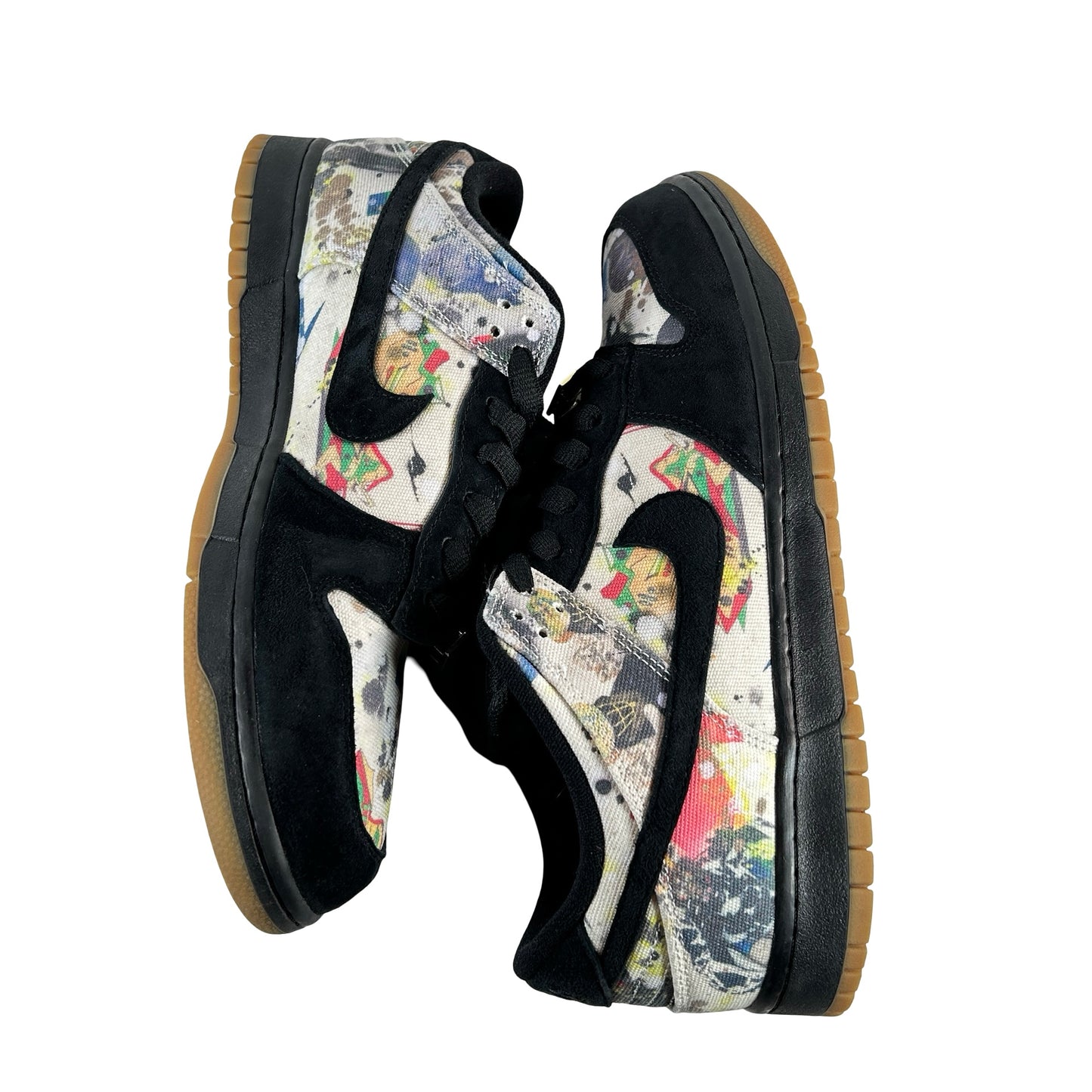FD8778 001 Nike SB Dunk Low Supreme Rammellzee [USED] - 12 M (Used4)