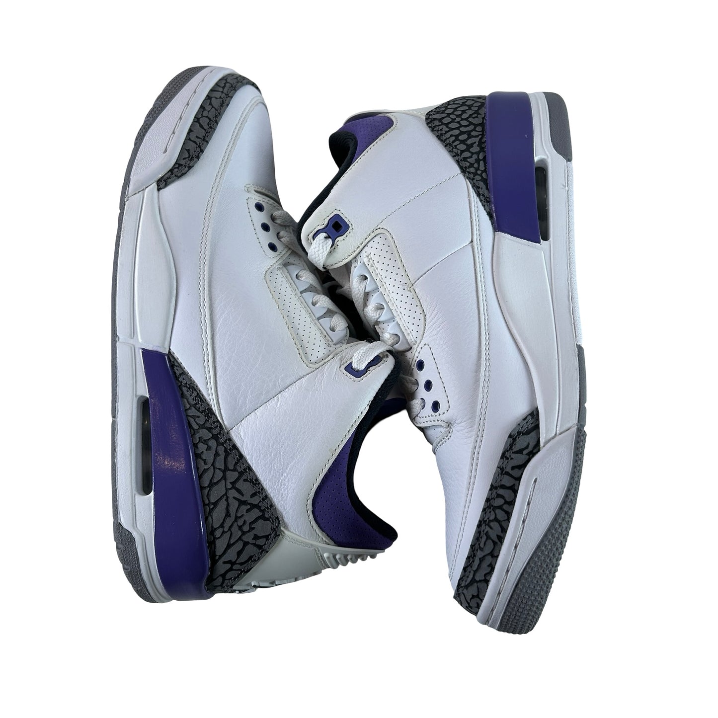 CT8532 105 Jordan 3 Retro Dark Iris [USED] - 9.5 M (Used2)