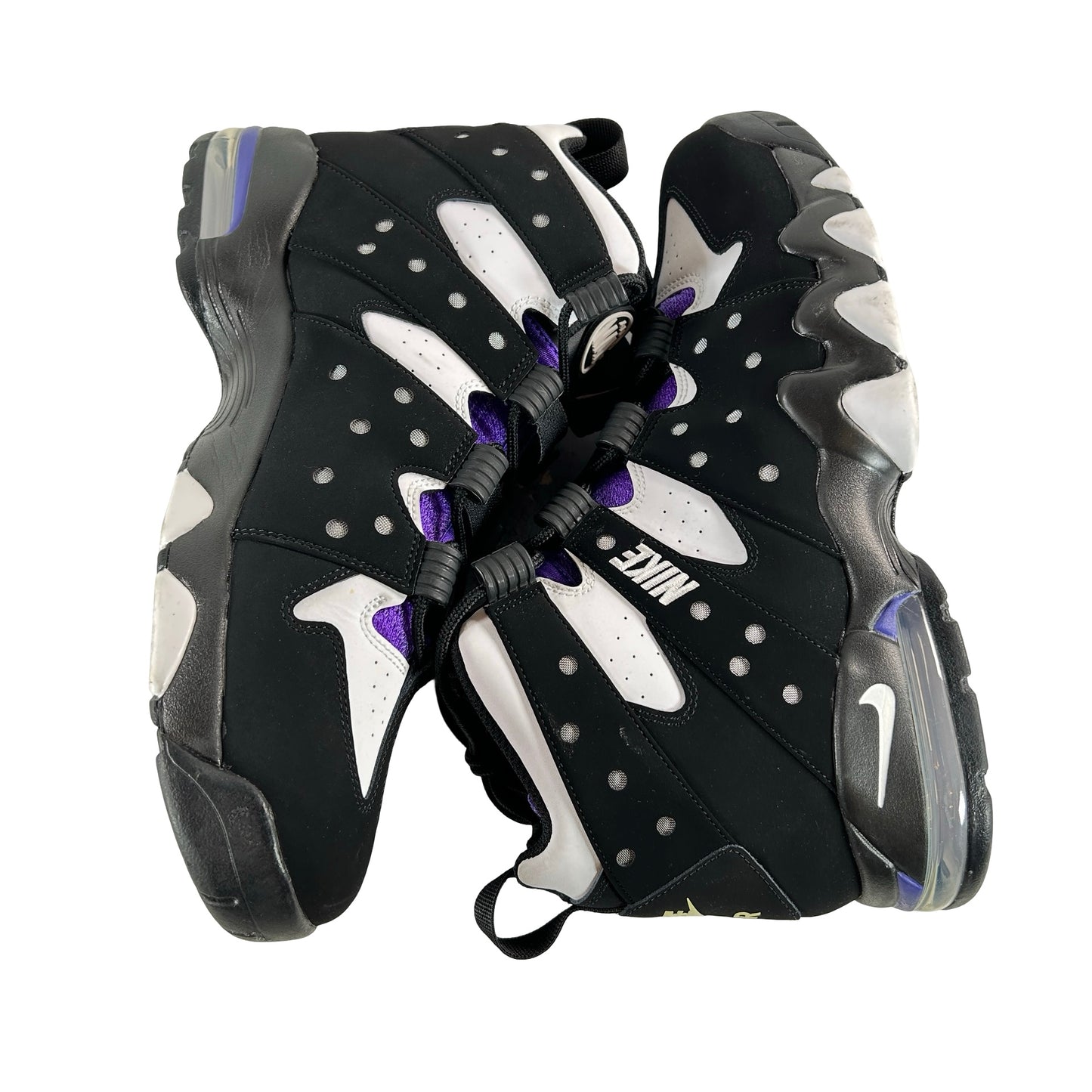 FQ8233 001 Nike Air Max 2 CB '94 OG Black White Purple (2023) [USED] - 12 M (Used) (Cut Inside)