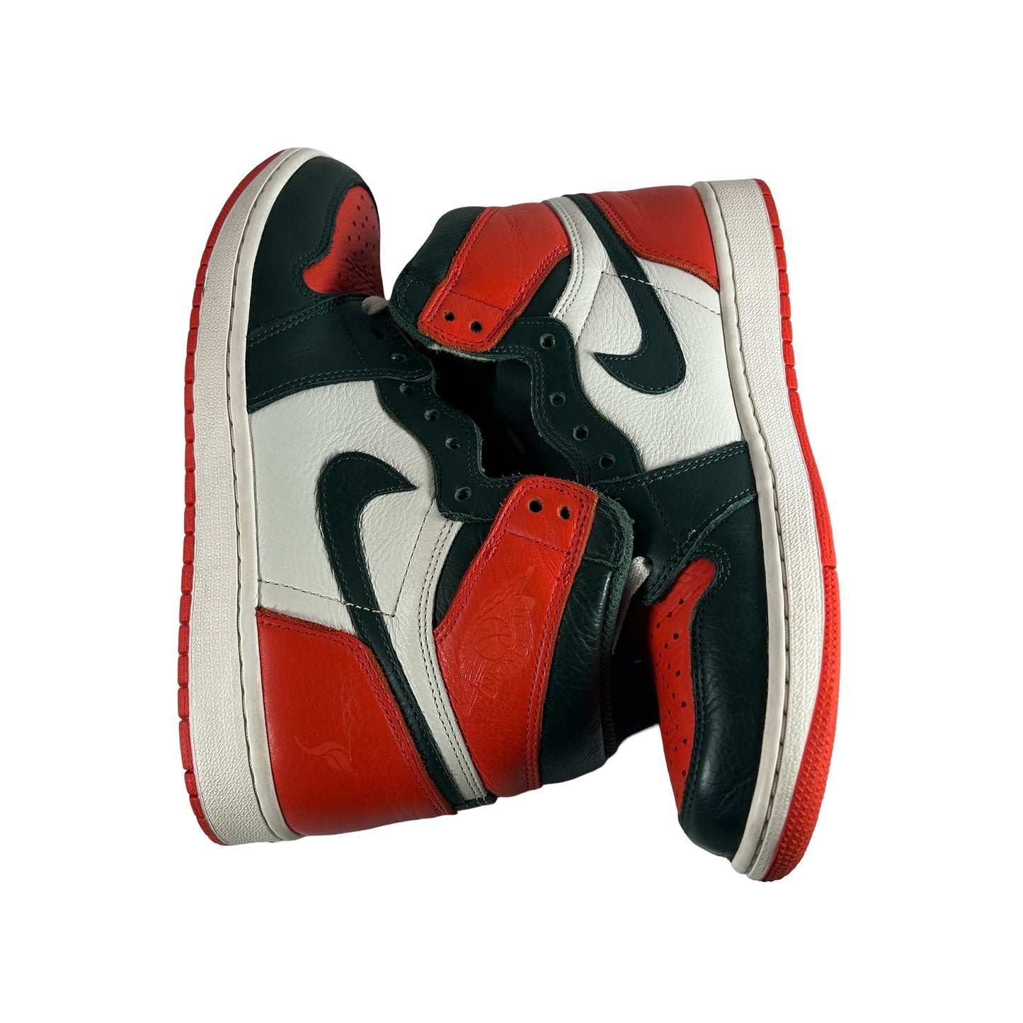 AV3905 138 Jordan 1 Retro High SoleFly Art Basel Sail [USED] - 9.5 M (Used)