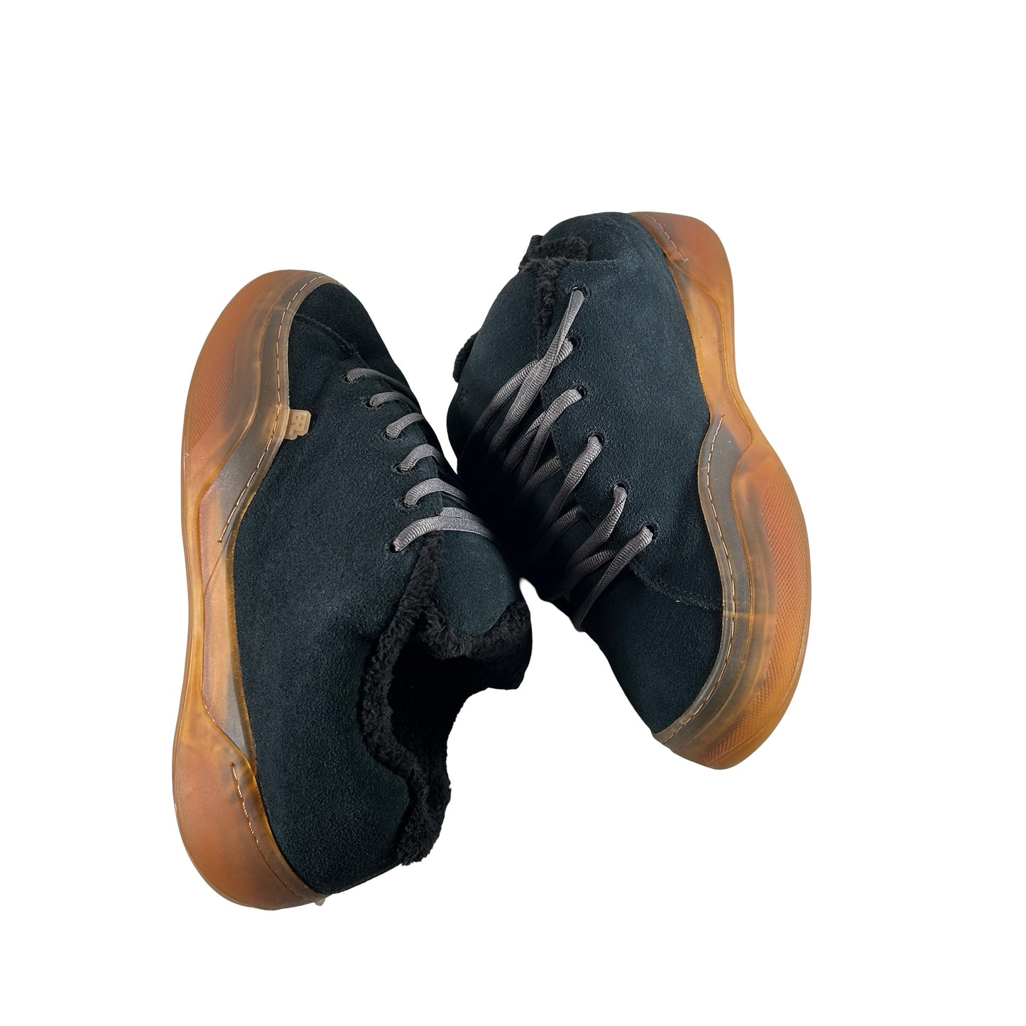 ERL10SH03-3 ERL Vamp Skate Suede Sneakers Pirate Black [USED] - 12 M (Used)