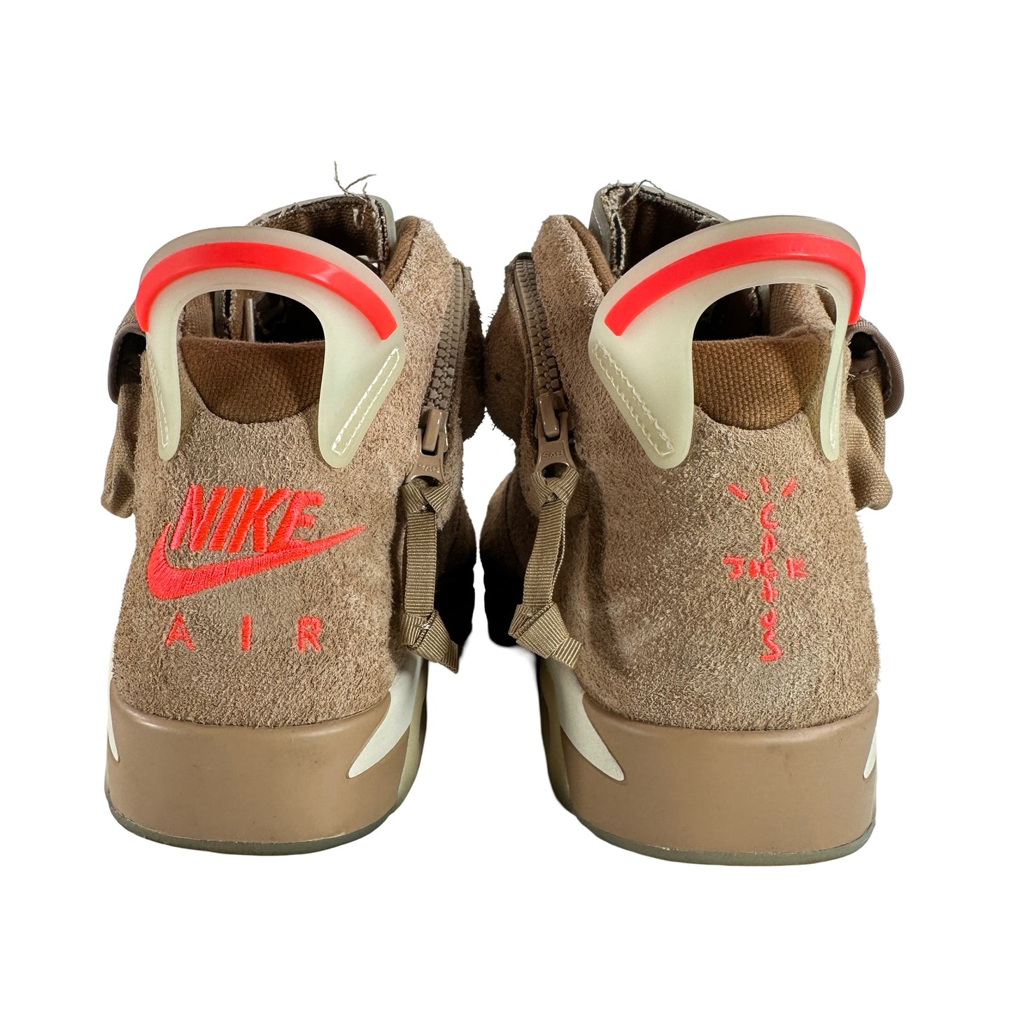 DH0690 200 Jordan 6 Retro Travis Scott British Khaki [USED] - 13 M (Used6)