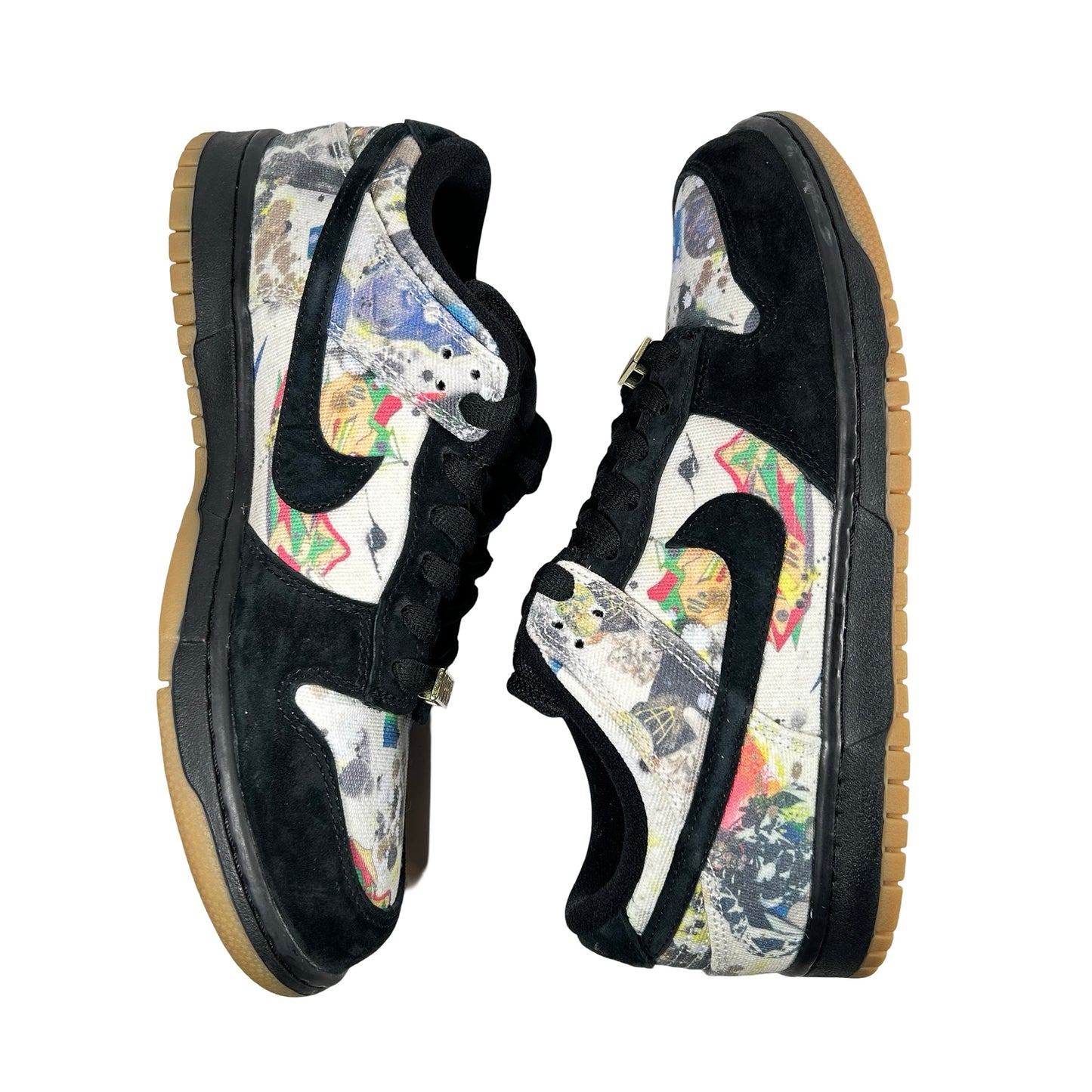 FD8778 001 Nike SB Dunk Low Supreme Rammellzee [USED] - 9 M (Used3)