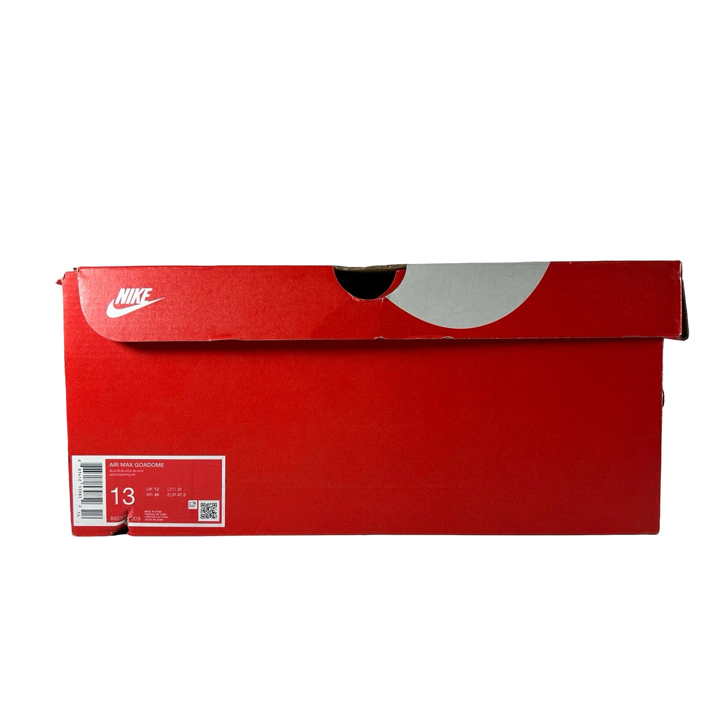 865031 009 Nike Air Max Goadome Black x STFU OG Purple [USED] - 13 M (Used)