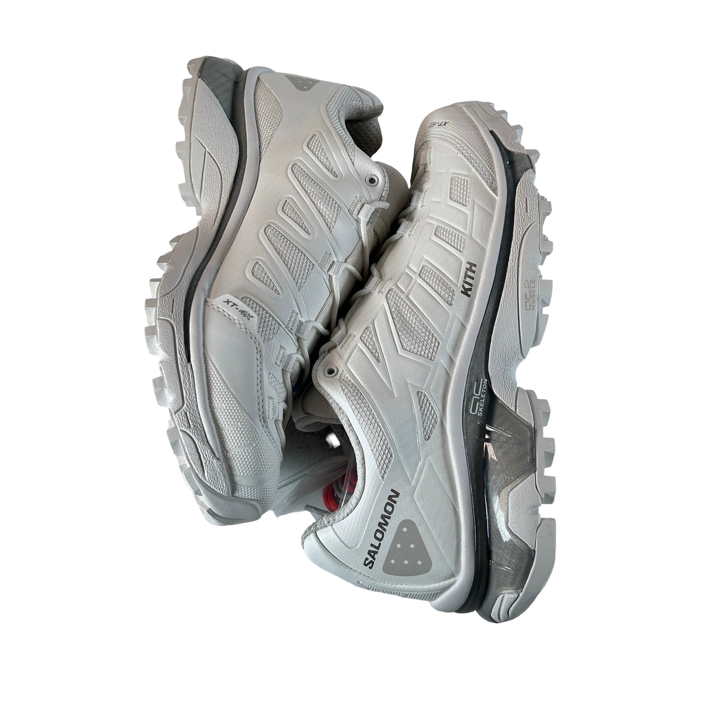 L49169500 Salomon XT-4K Kith White [USED] - 9 M (Used)