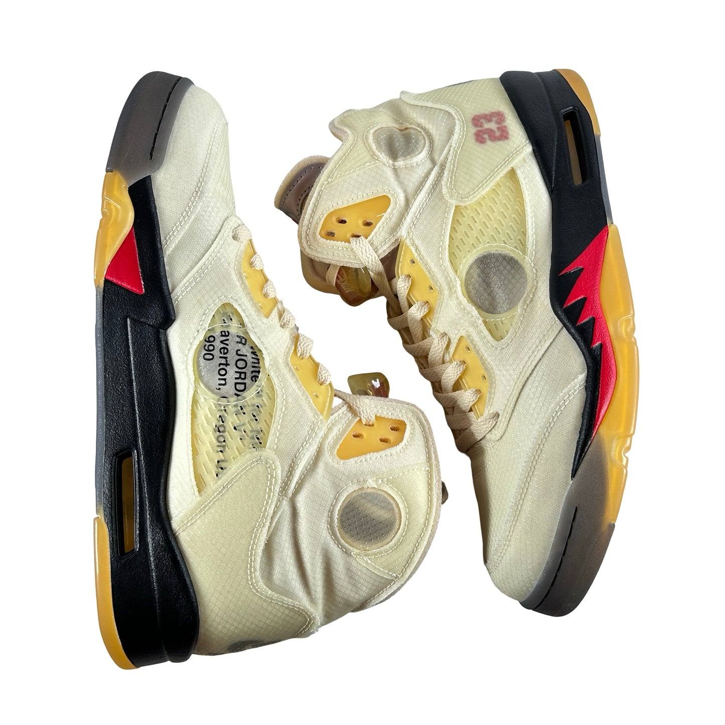 DH8565 100 Jordan 5 Off-White Sail [USED] - 10.5 M (VNDS)