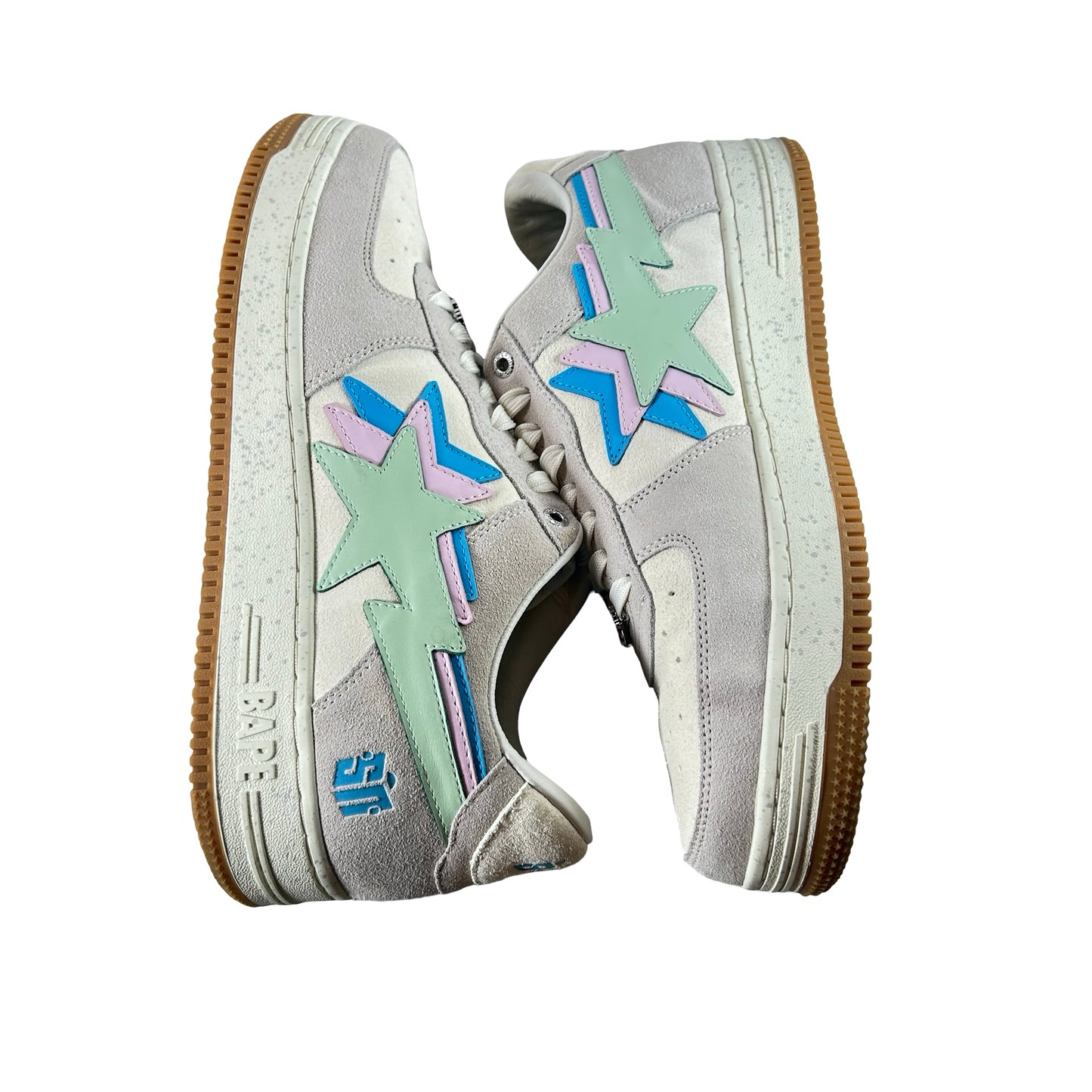 1J23191906CWHT Bathing Ape Bape Sta Sneaker News Day [USED] - 12 M (Used)