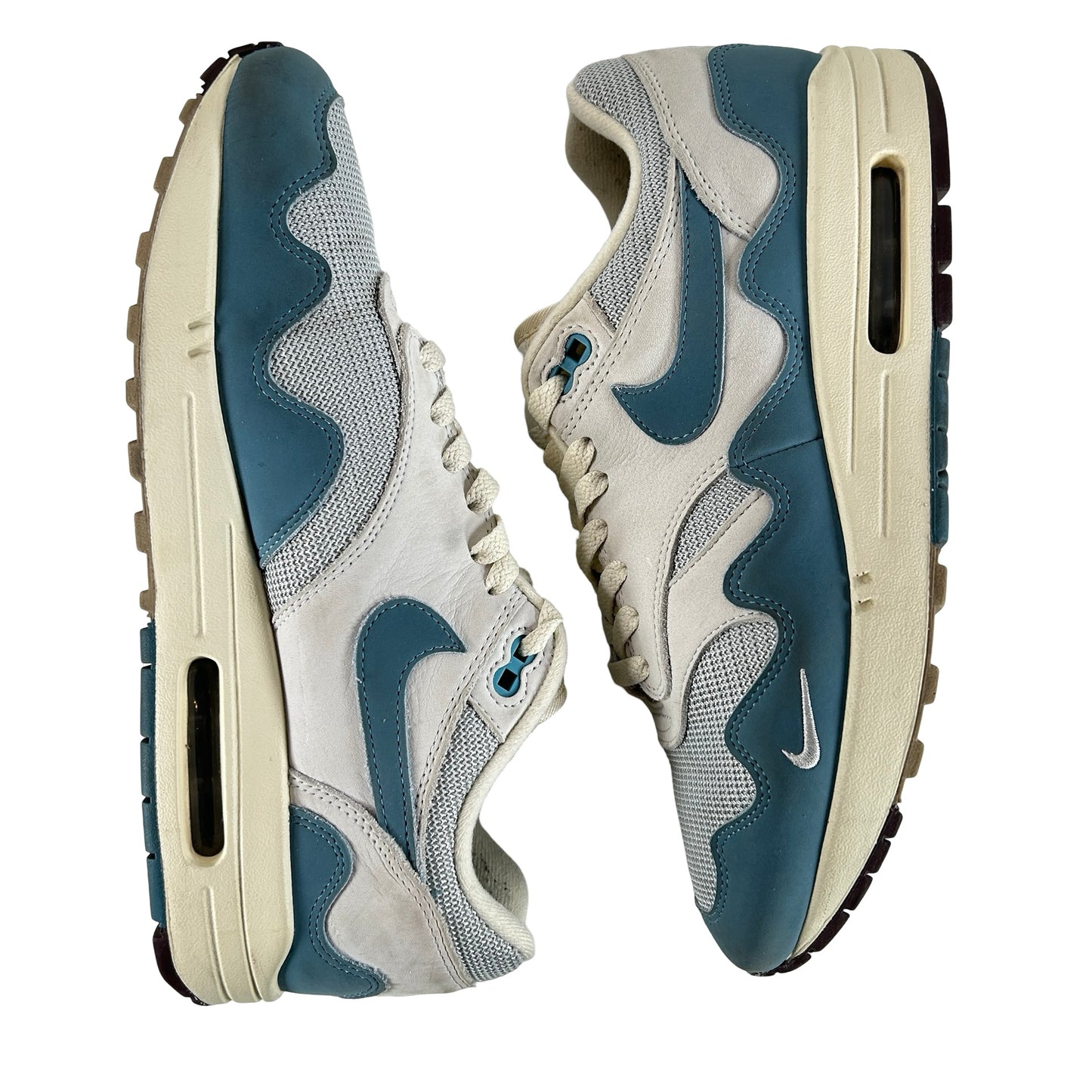 DH1348 004 Nike Air Max 1 Patta Waves Noise Aqua [USED] - 10 M (Used2)