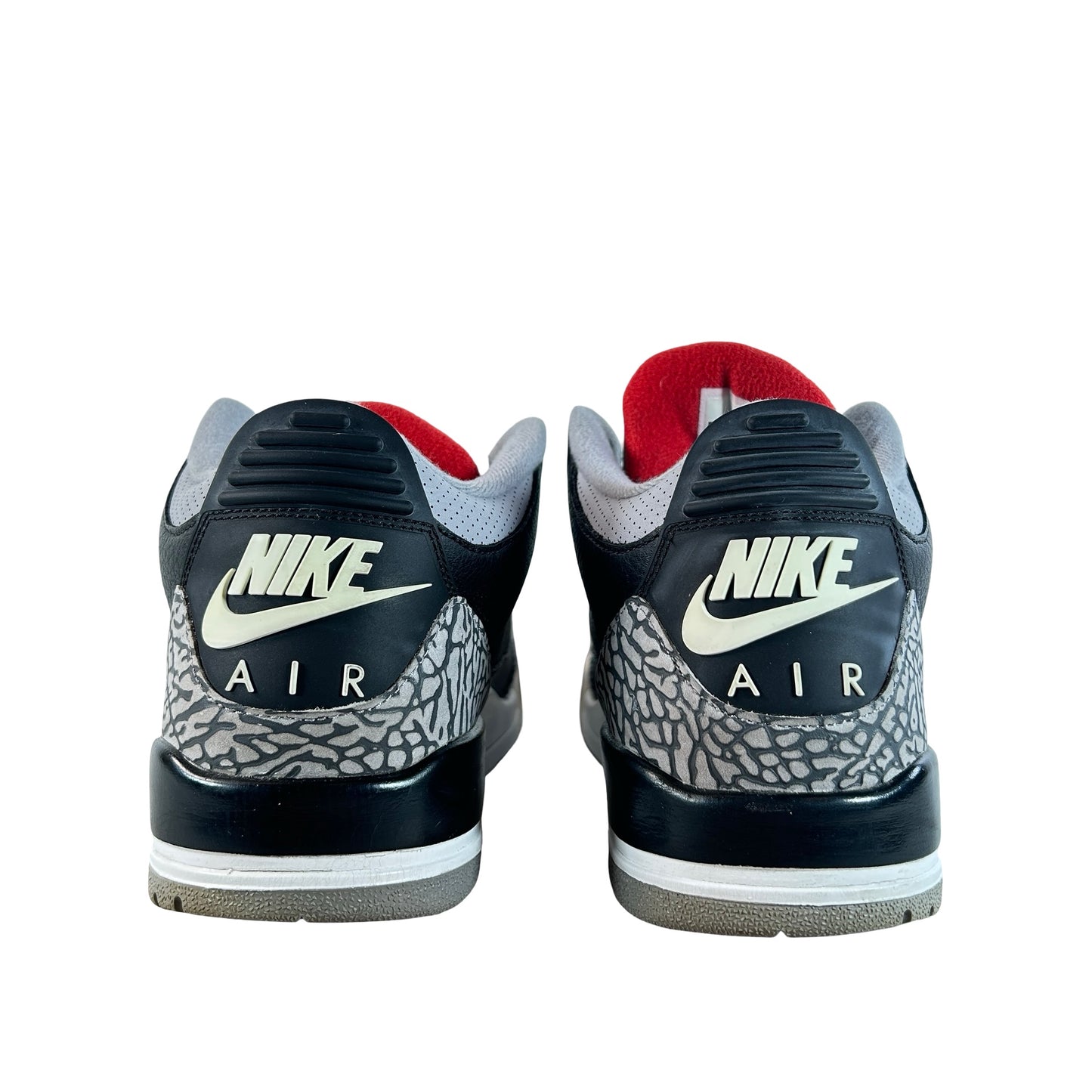 854262 001 Jordan 3 Retro Black Cement (2018) [USED] - 10.5 M (Used) (Replace Box)