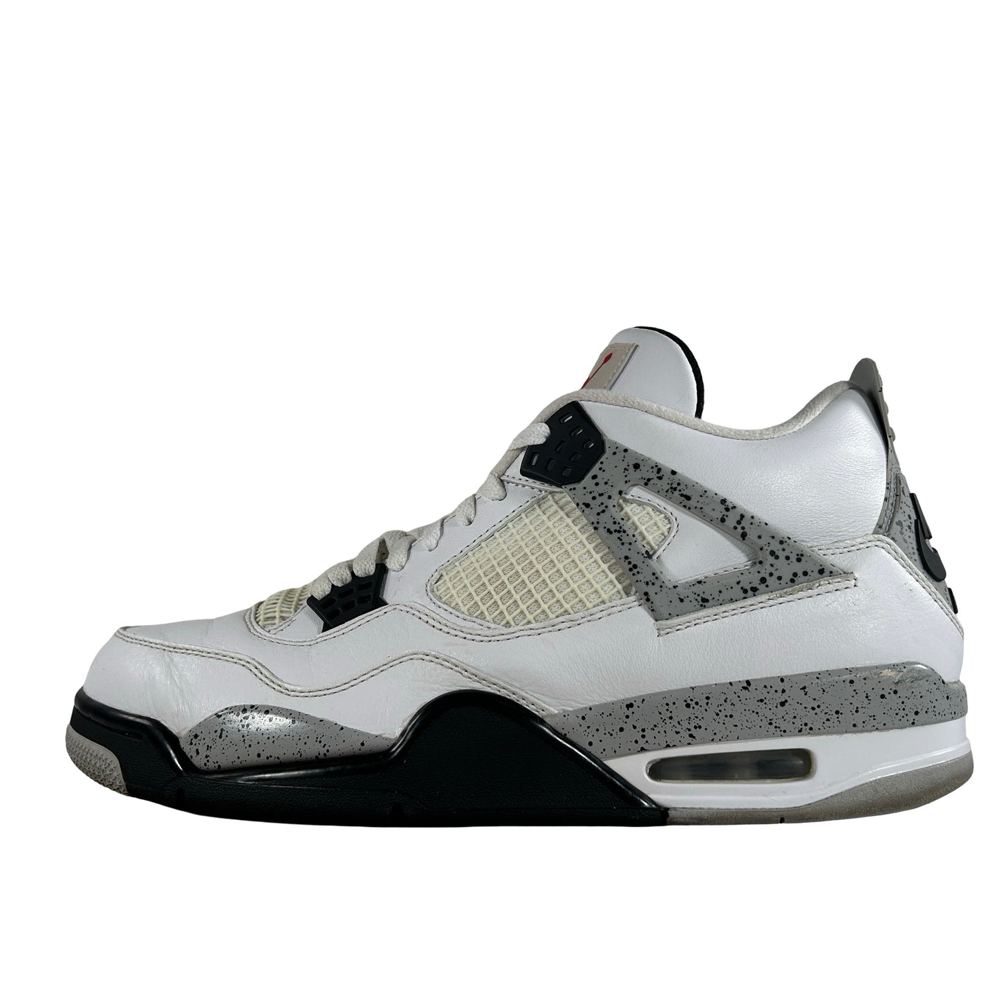 840606 192 Jordan 4 White Cement [USED] - 11.5 M (Used2) (No Box2)