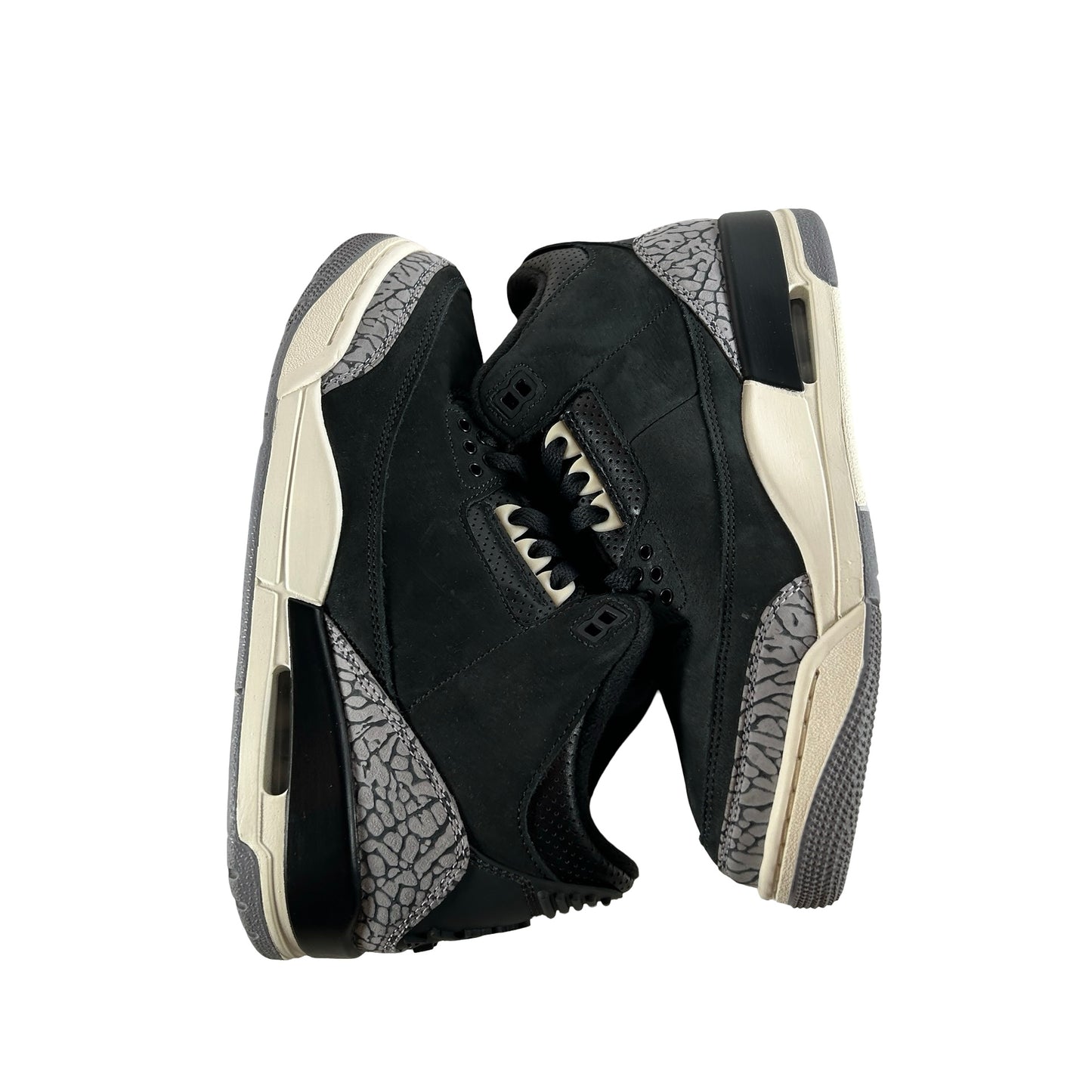CK9246 001 Jordan 3 Retro Off Noir (Women's) [USED] - 8 W (Used2)
