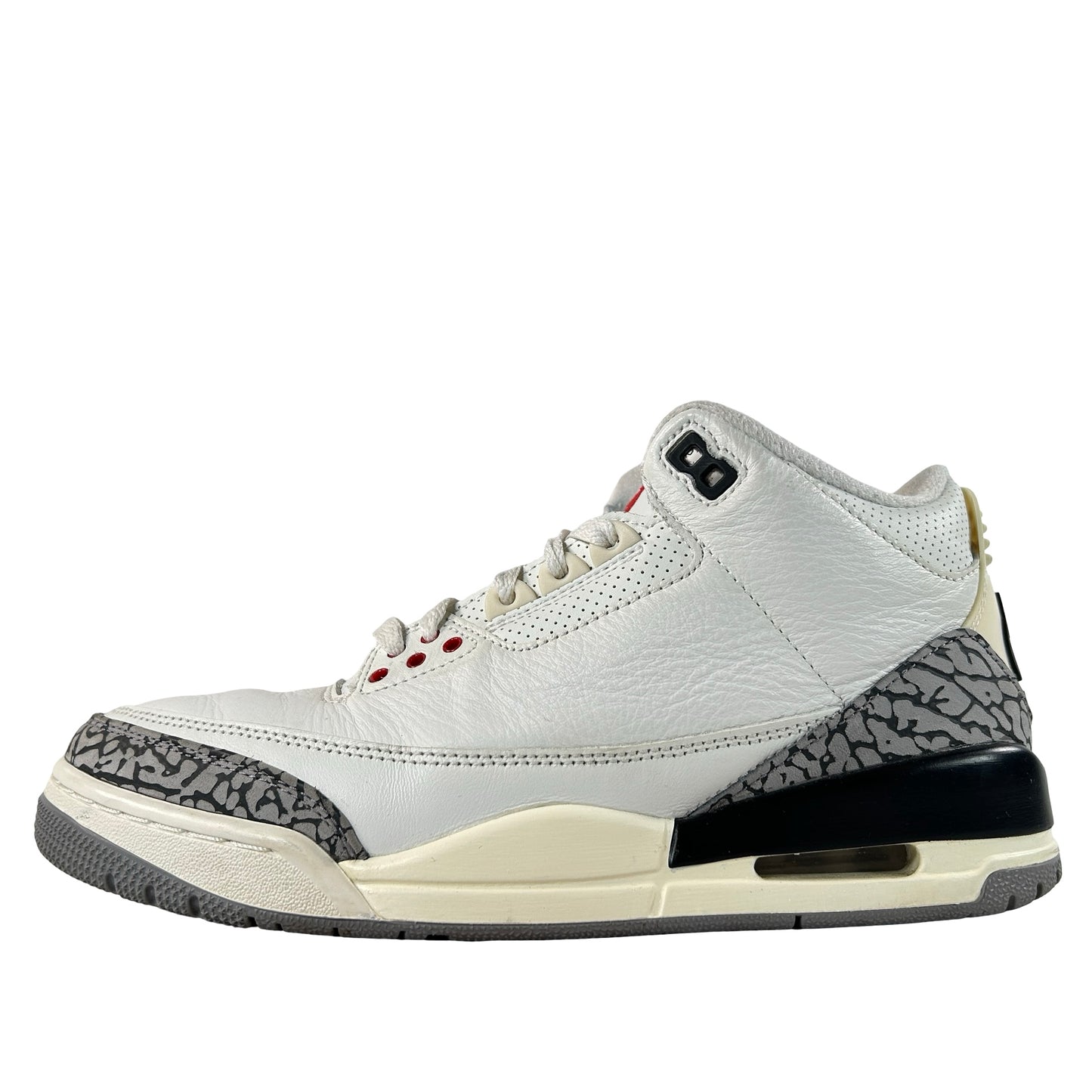 DN3707 100 Jordan 3 Retro White Cement Reimagined [USED] - 8 M (Used10)