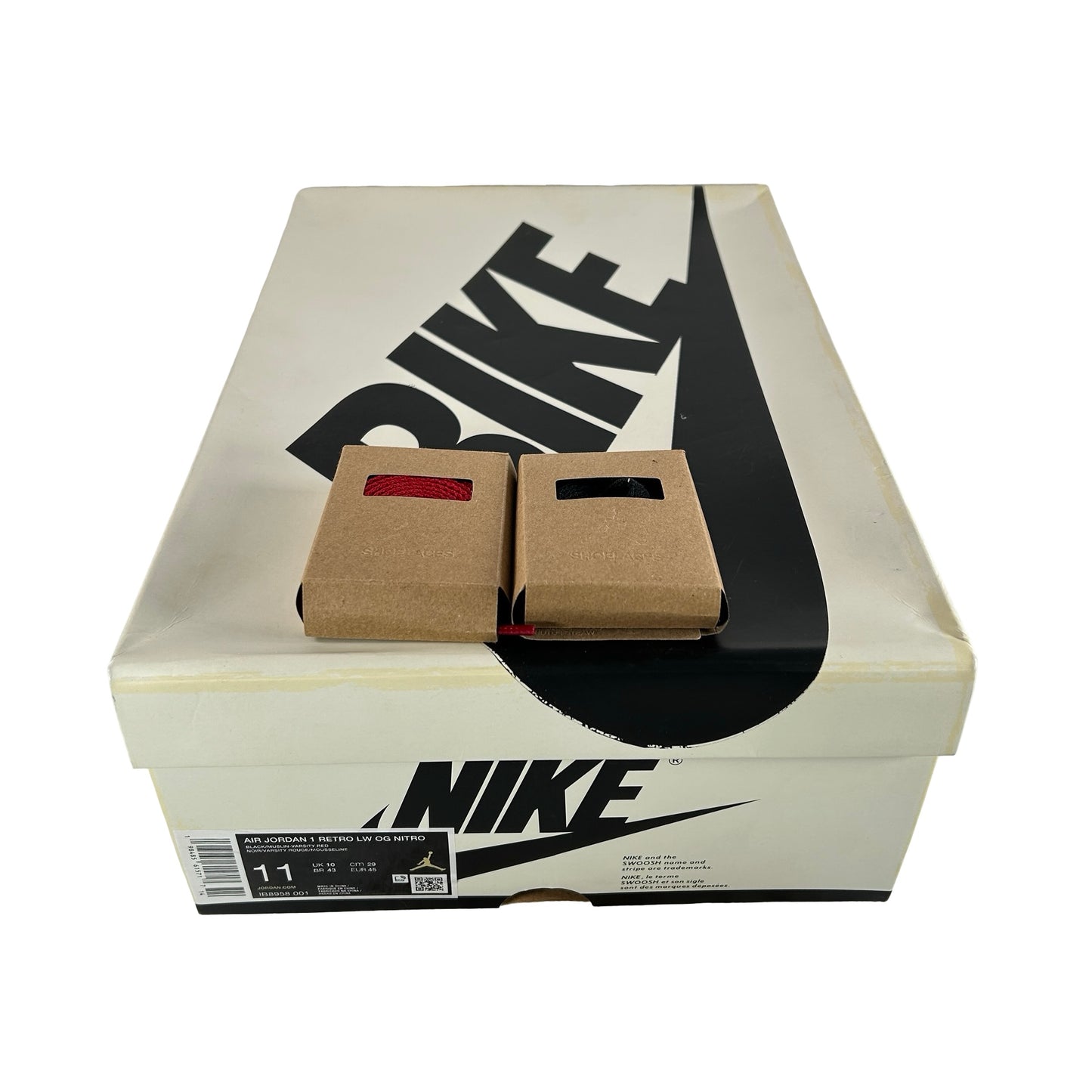 IB8958 001 Jordan 1 Retro Low OG Nigel Sylvester Nitro Better With Time [USED] - 11 M (Used)