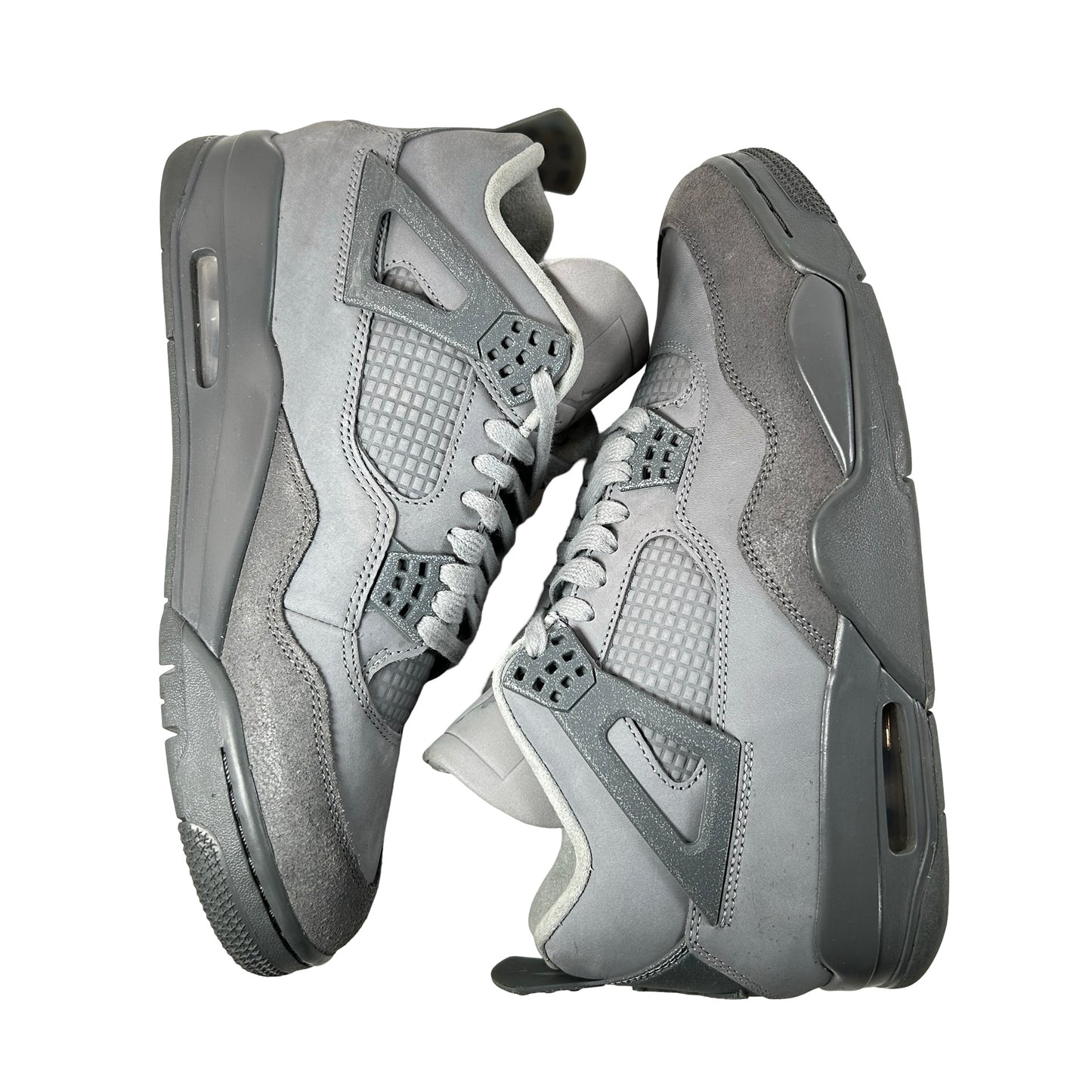 FQ7928 001 Jordan 4 Retro SE Paris Olympics Wet Cement [USED] - 9 M (Used) (No Box)