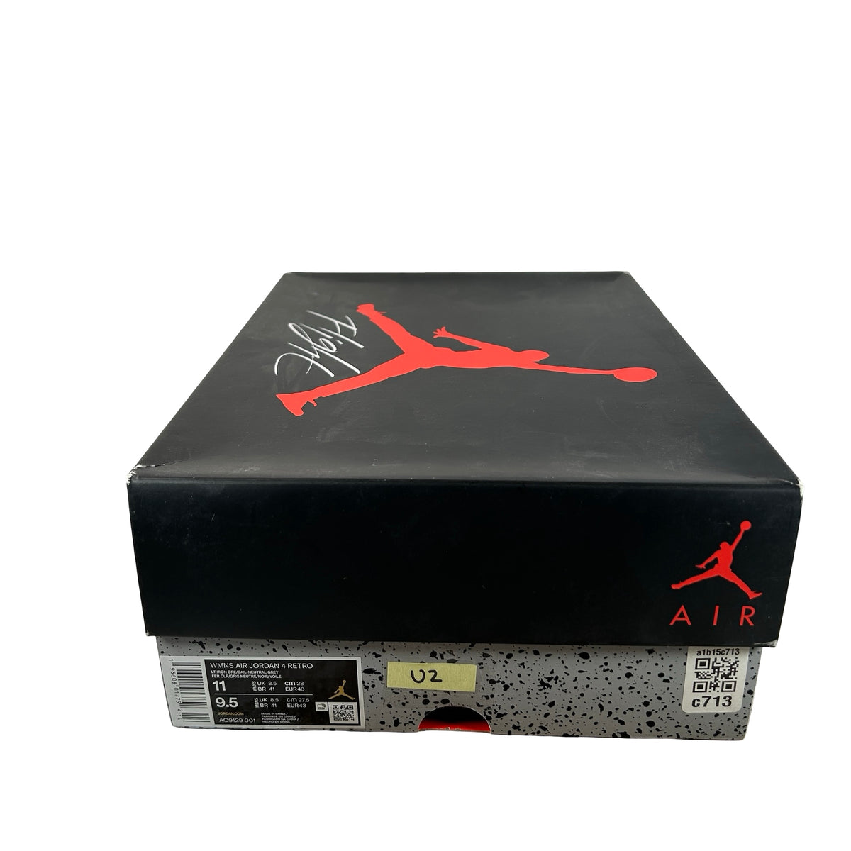 AQ9129 001 Jordan 4 Retro Frozen Moments (Women's) [USED] - 11 W (Used2)