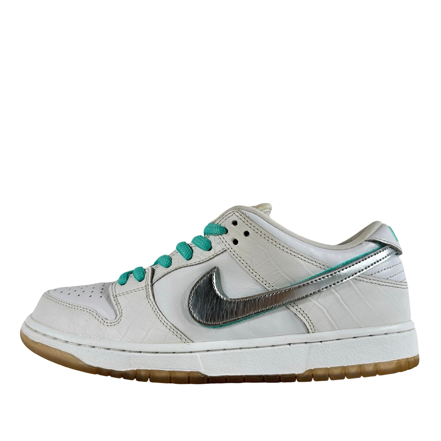 BV1310 100 Nike SB Dunk Low Diamond Supply Co. White Diamond [USED] - 9.5 M (Used) (No Box)