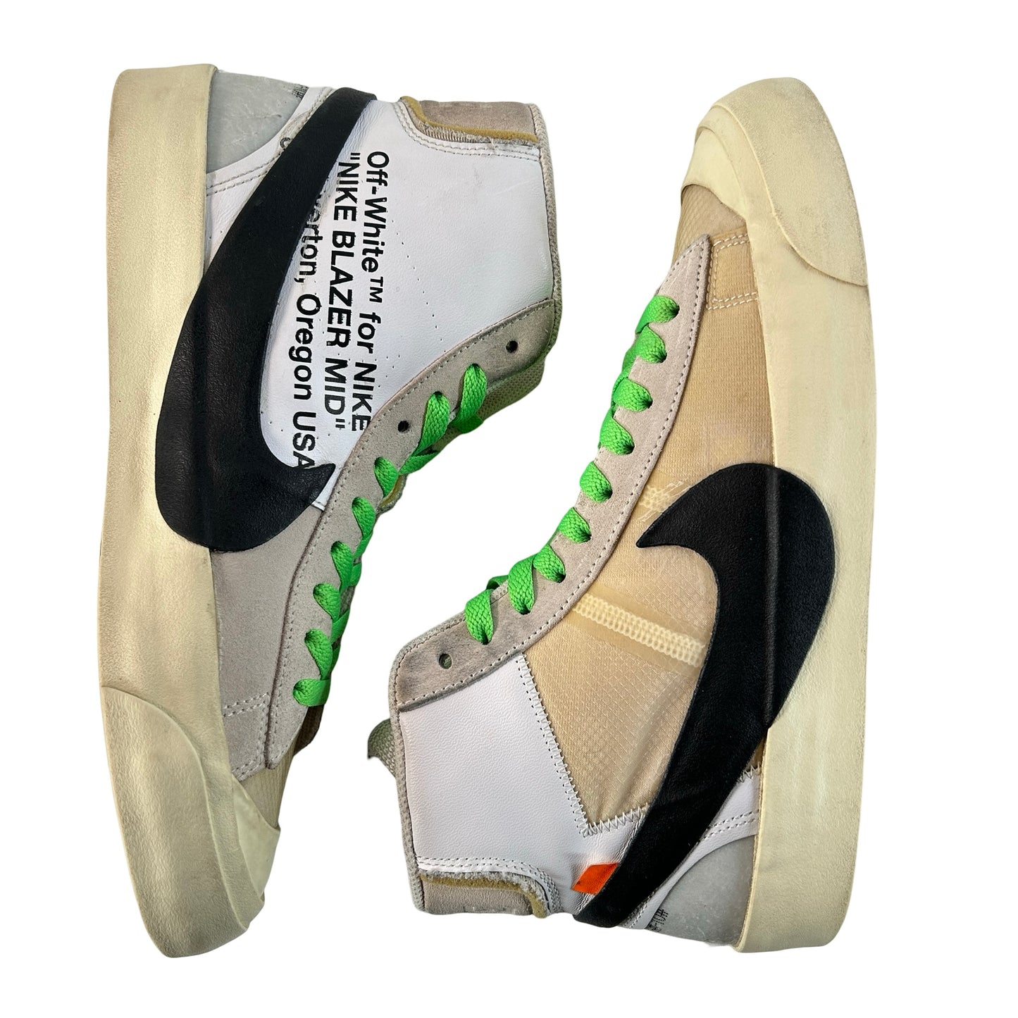 AA3832 100 Nike Blazer Mid Off-White [USED] - 9 M (Used) (Replace box)