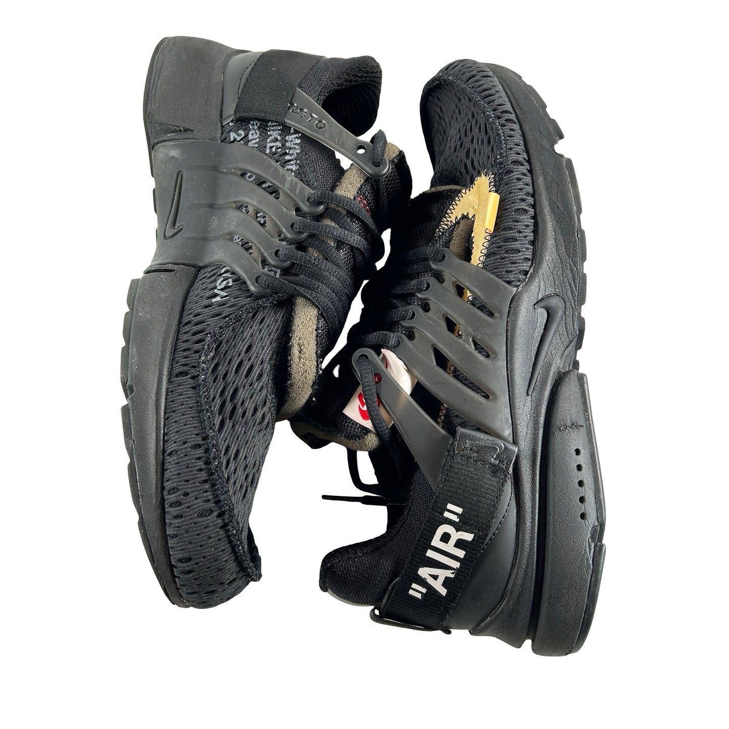 AA3830 002 Nike Air Presto Off-White Black [USED] - 10 M (Used)