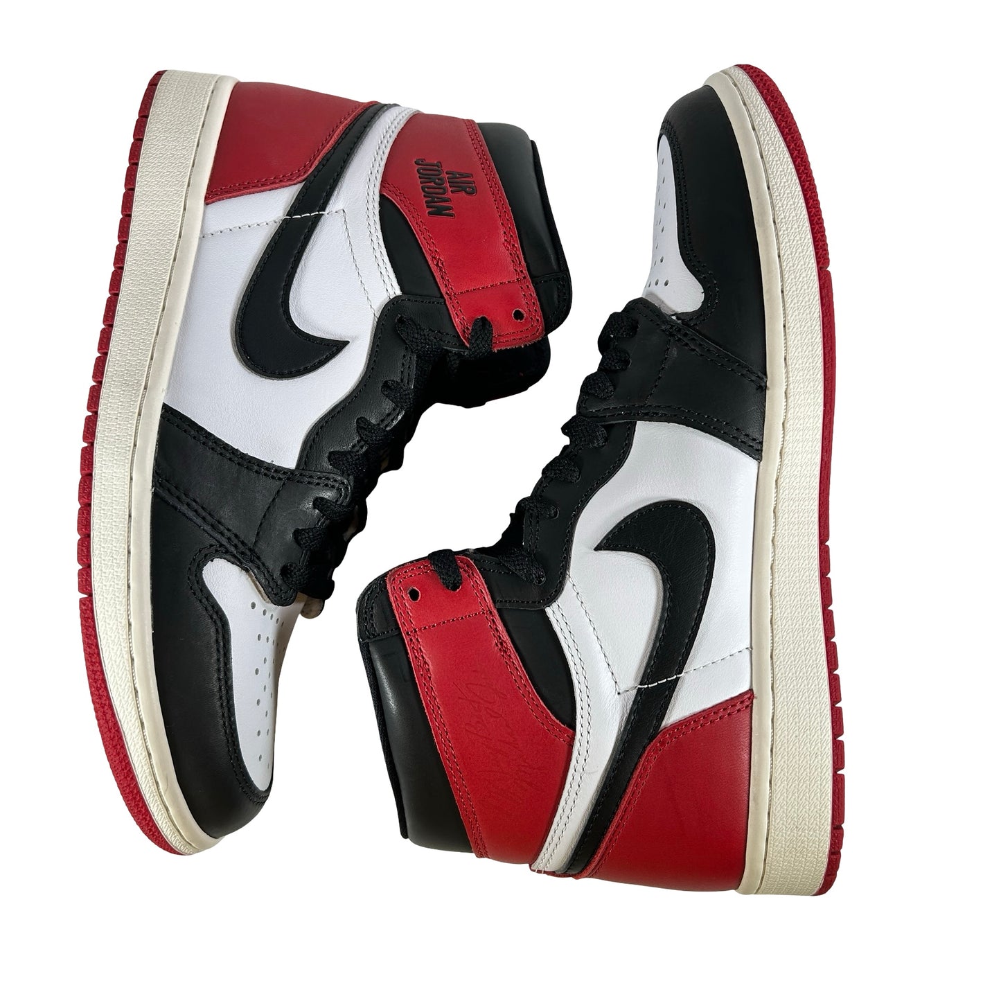 DZ5485 106 Air Jordan 1 High OG Black Toe Reimagined [USED] - 8.5 M (Used3)