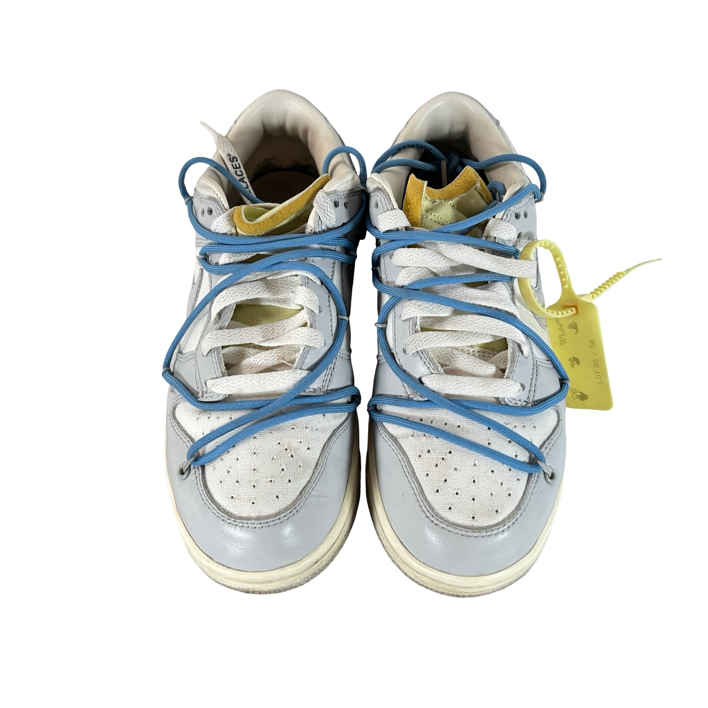 DM1602 113 Nike Dunk Low Off-White Lot 5 [USED] - 6.5 M (Used)