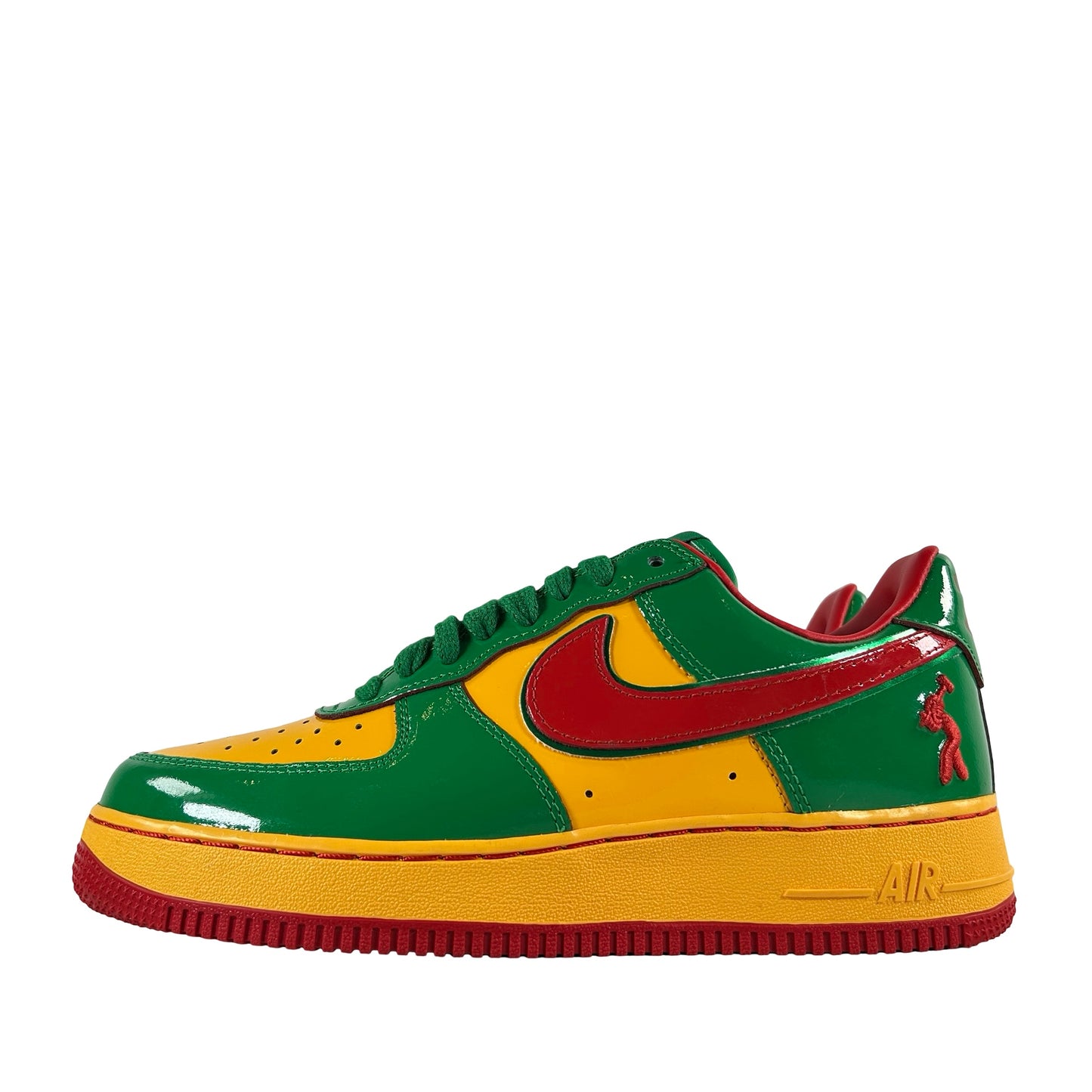 IH4383 300 Nike Air Force 1 Low Lil Yachty Concrete Boys Lucky Green [USED] - 8 M (Used)