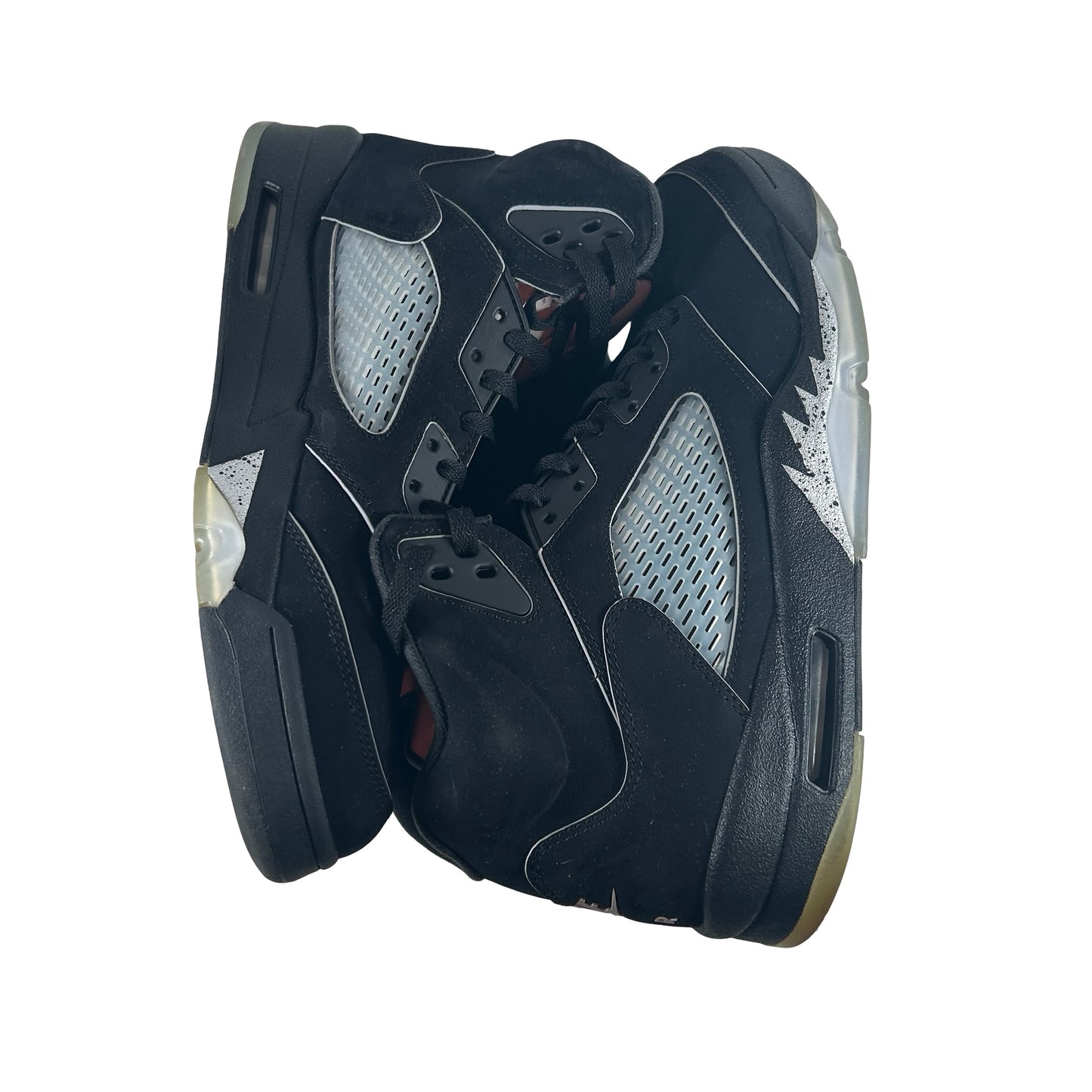 HF3975 001 Jordan 5 Retro OG Black Metallic Reimagined [USED] - 12 M (Used17) (No Lace Locks) (No Extra Laces)