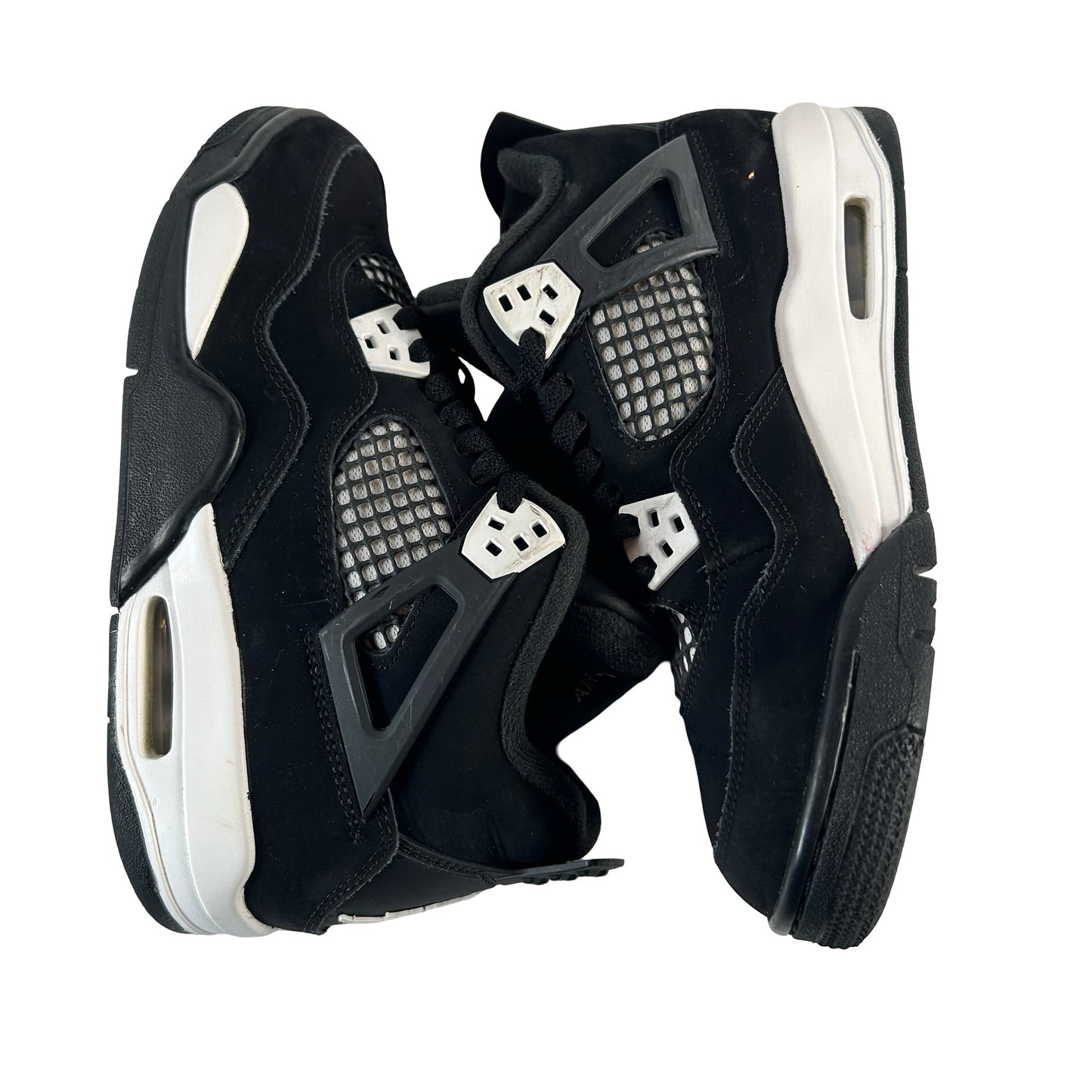 FQ8213 001 Jordan 4 Retro White Thunder (GS) [USED] - 5.5 Y (Used2)