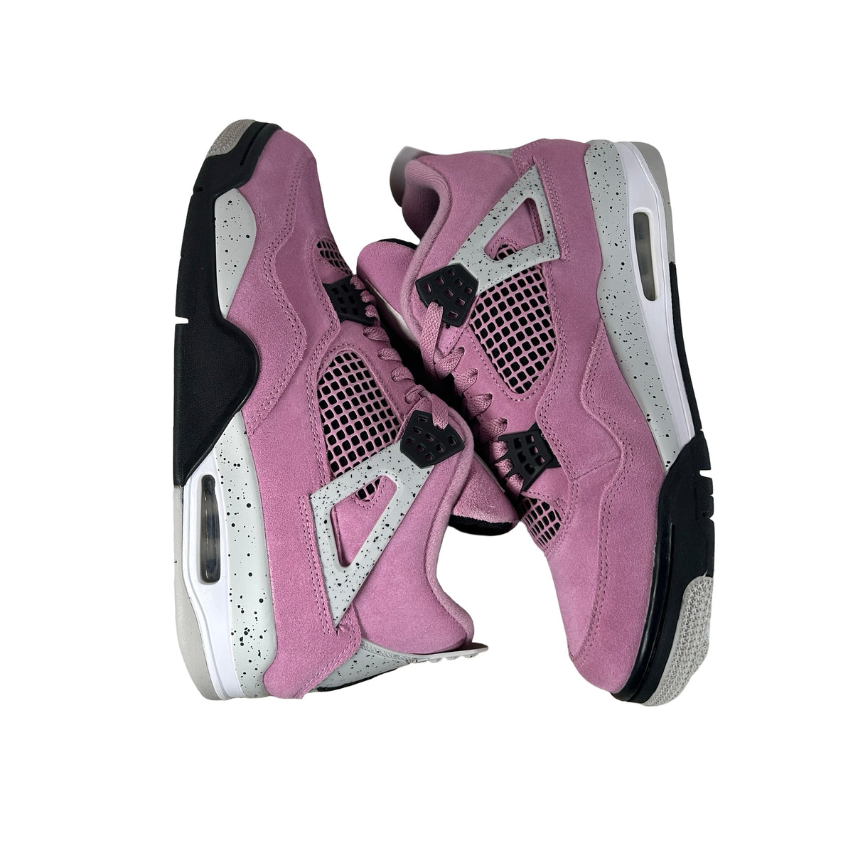 AQ9129 501 Jordan 4 Retro Orchid (Women's) [USED] - 12 W (Used3)
