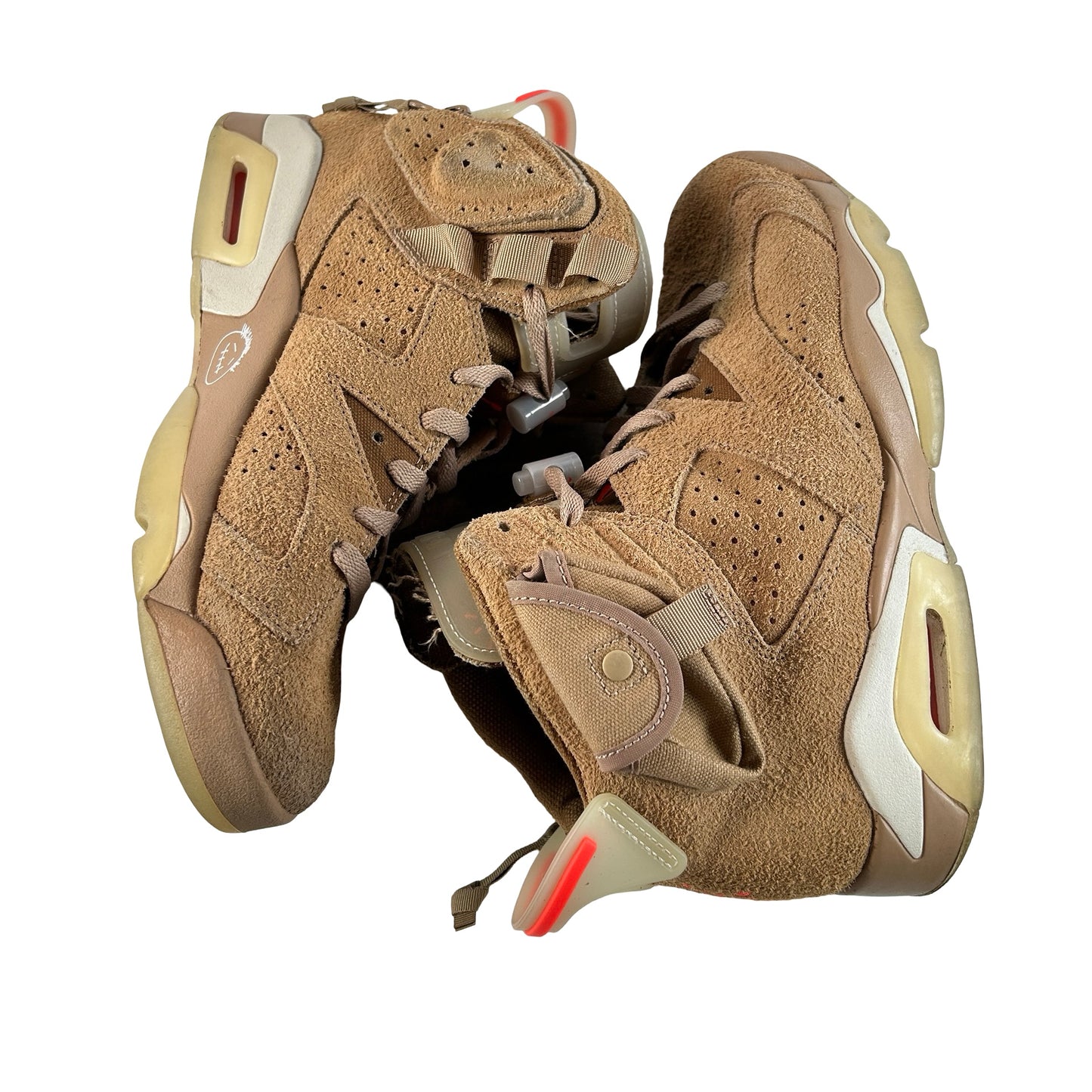 DH0690 200 Jordan 6 Retro Travis Scott British Khaki [USED] - 9 M (Used13)