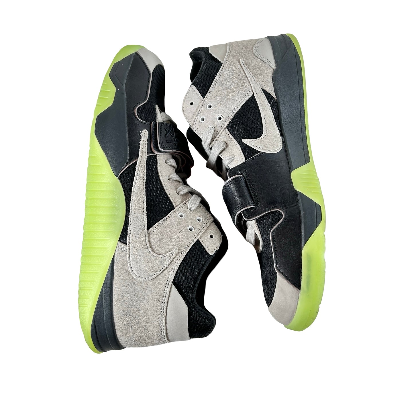 IH7971 001 Jordan Jumpman Jack TR Travis Scott x Chase B Black Night Silver [USED] - 13 M (Used) (No Box)