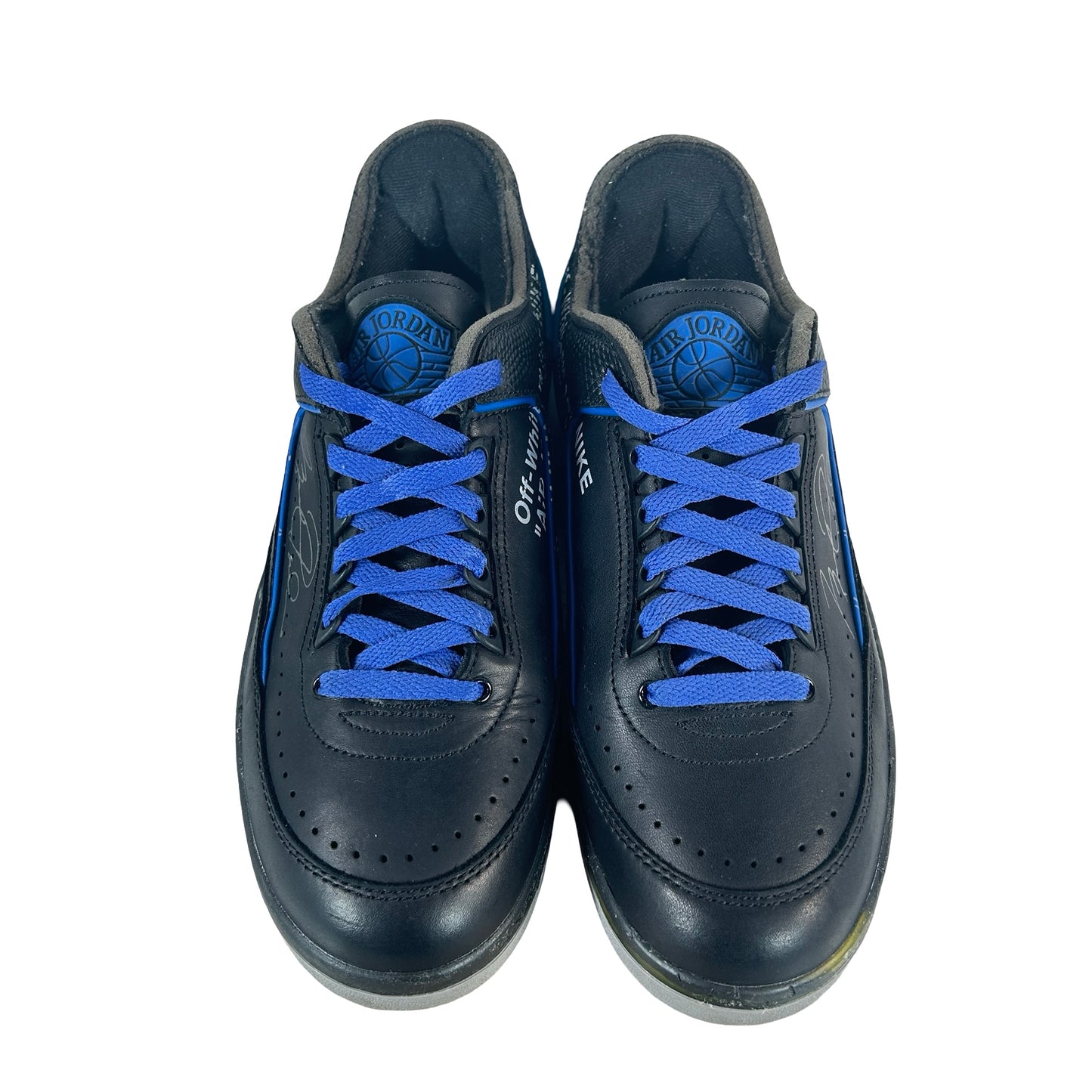DJ4375 004 Jordan 2 Retro Low SP Off-White Black Blue [USED] - 9 M (Used)
