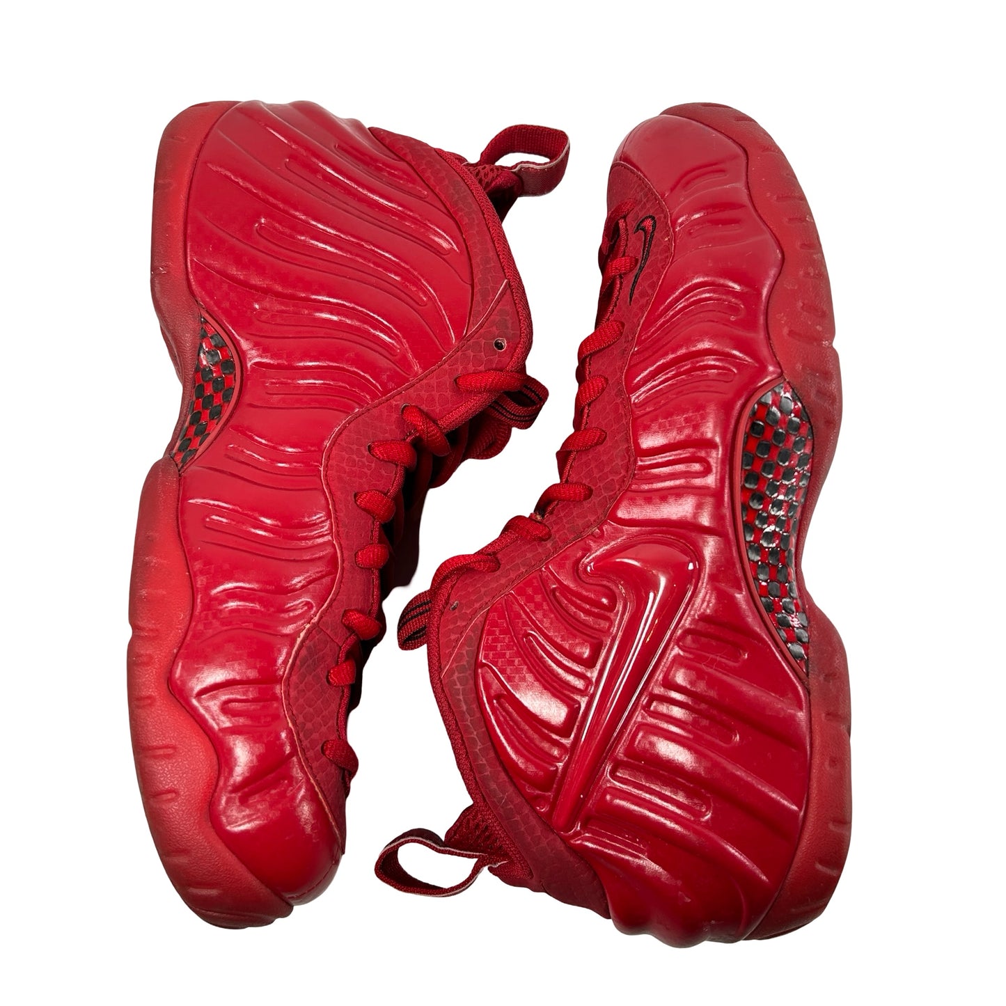 624041 603 Nike Air Foamposite Pro Red October [USED] - 8.5 M (Used) (No Box)