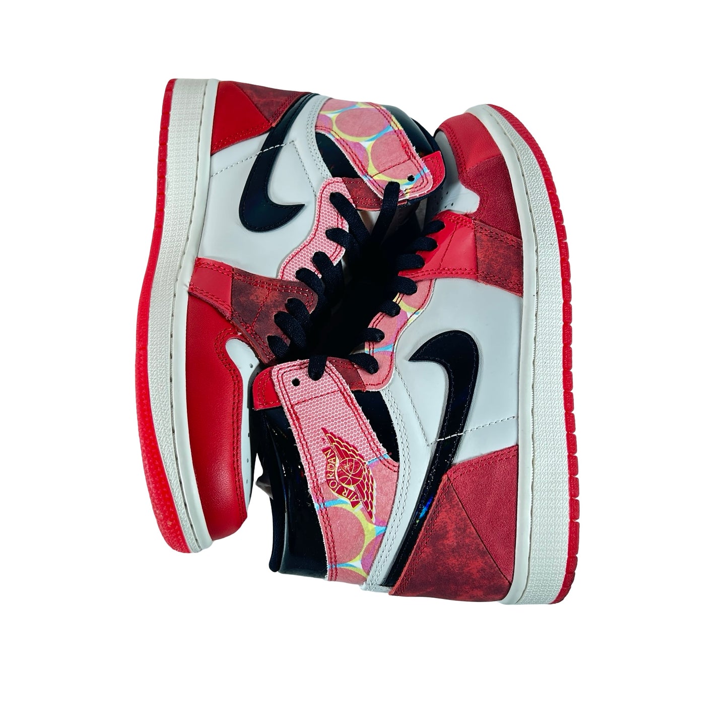 DV1748 601 Jordan 1 Hi Spider-Man Across the Spider-Verse [USED] - 7.5 M (Used2)