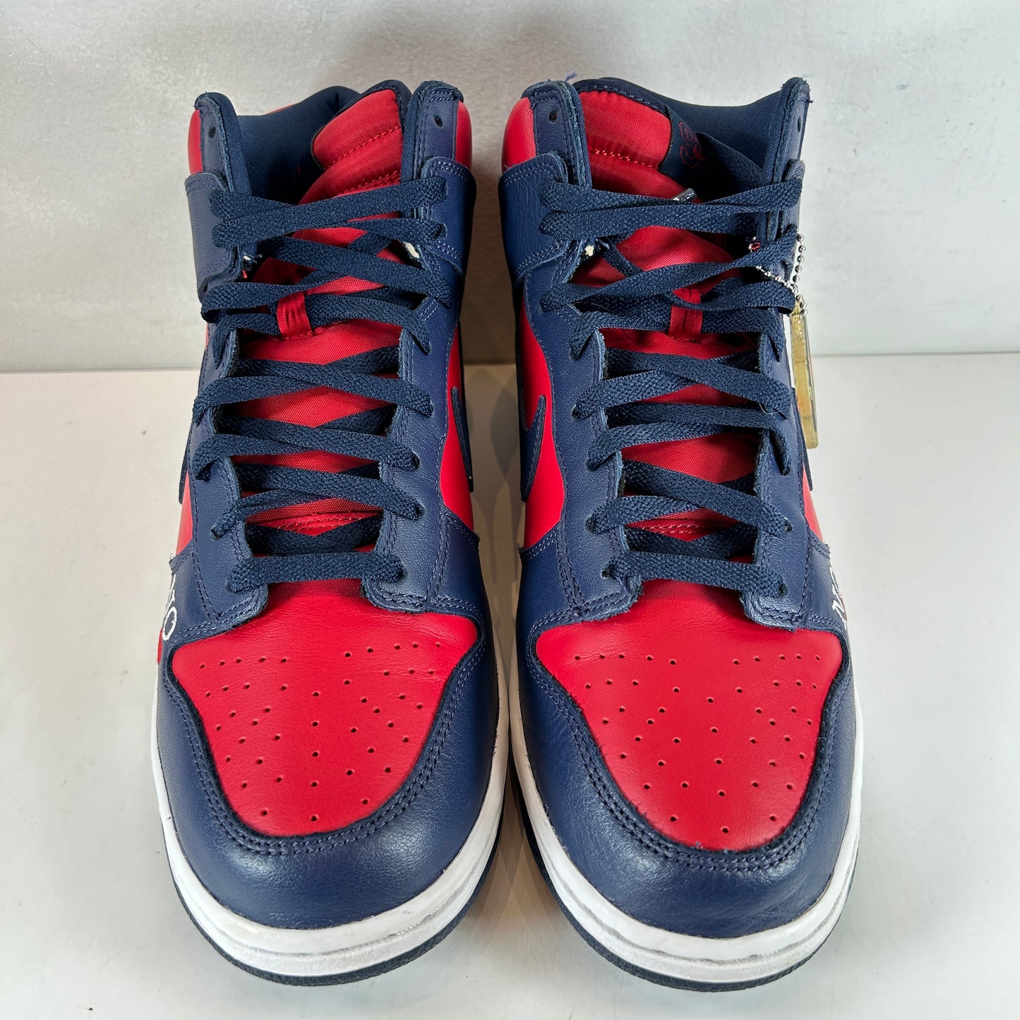 DN3741 600 Nike SB Dunk High Supreme By Any Means Navy [USED] - 11 M (Used) (Replace Box)