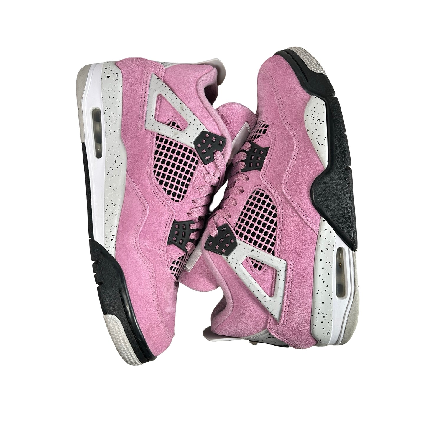 AQ9129 501 Jordan 4 Retro Orchid (Women's) [USED] - 10.5 W (Used2)