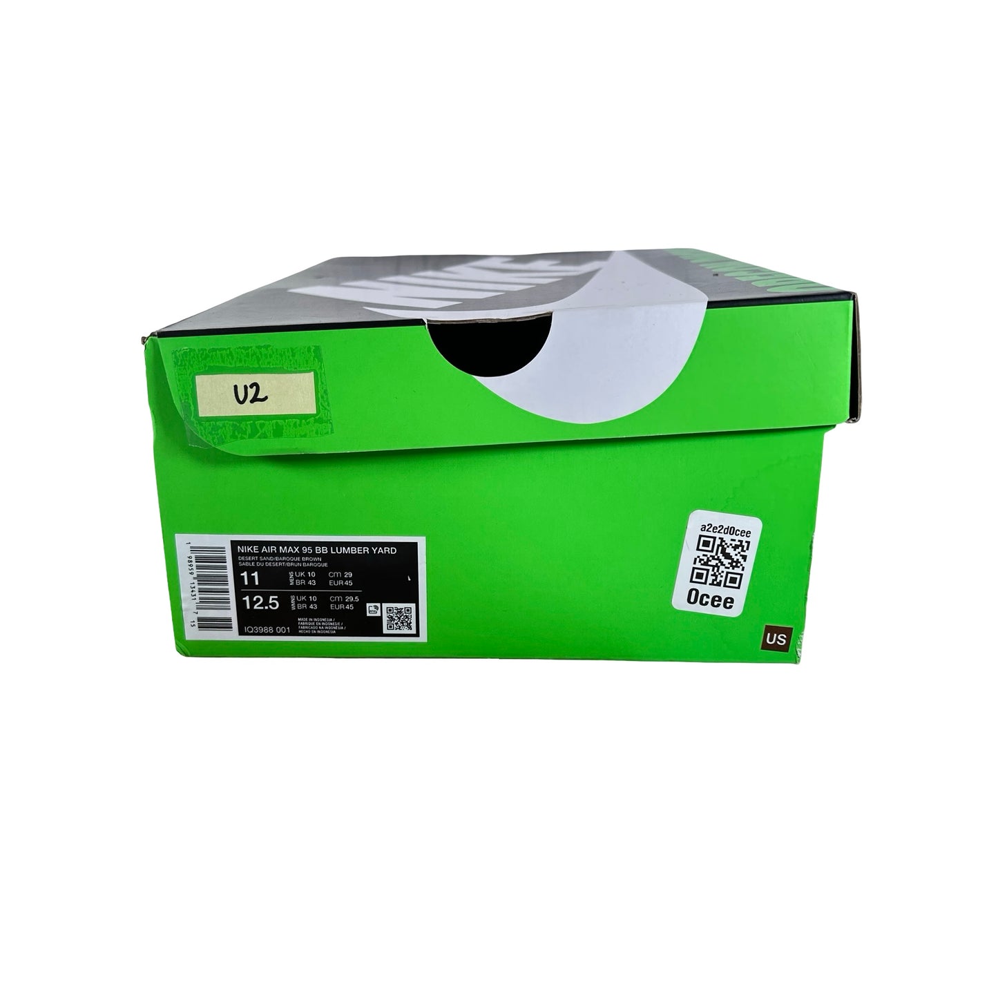 IQ3988 001 Nike Air Max 95 Big Bubble Ducks of a Feather Oregon Ducks Lumber Yard [USED] - 11 M (Used)