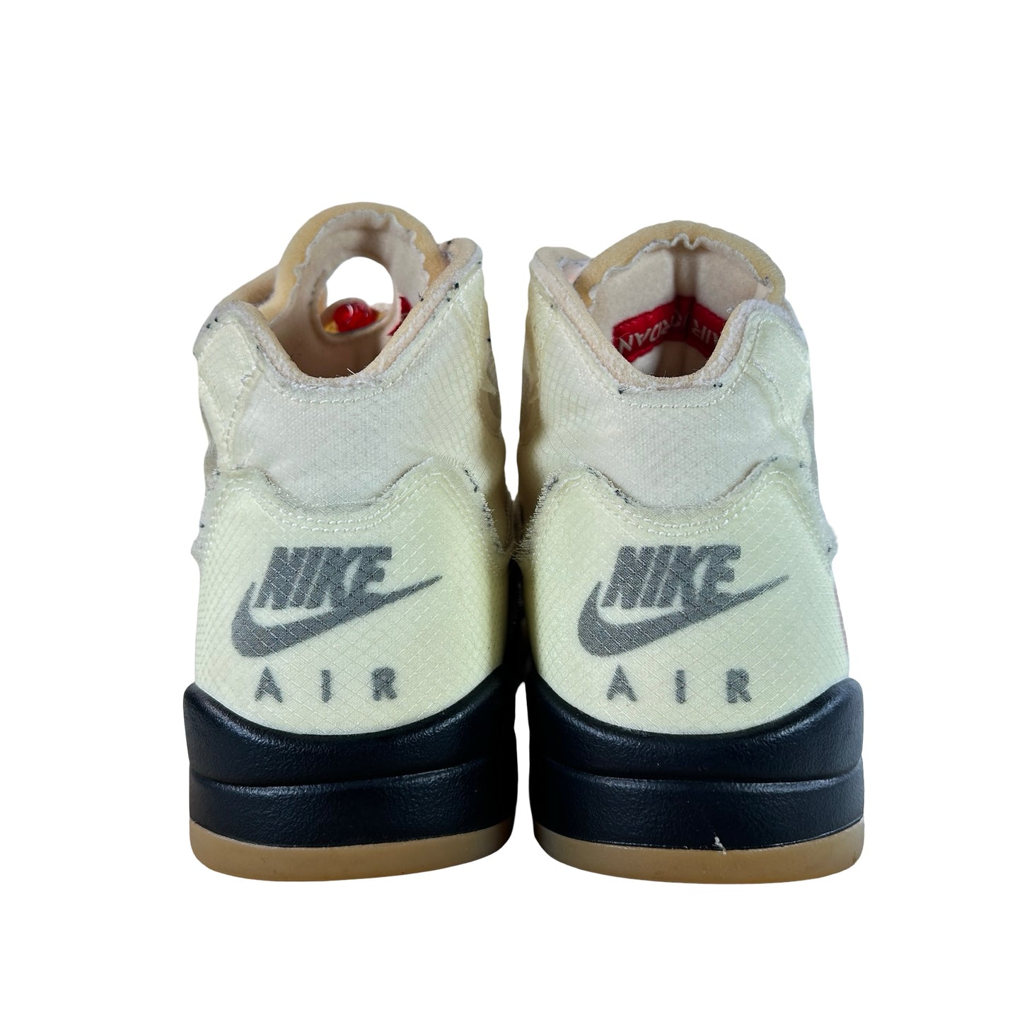 DH8565 100 Jordan 5 Retro Off-White Sail [USED] - 10.5 M (Used9)