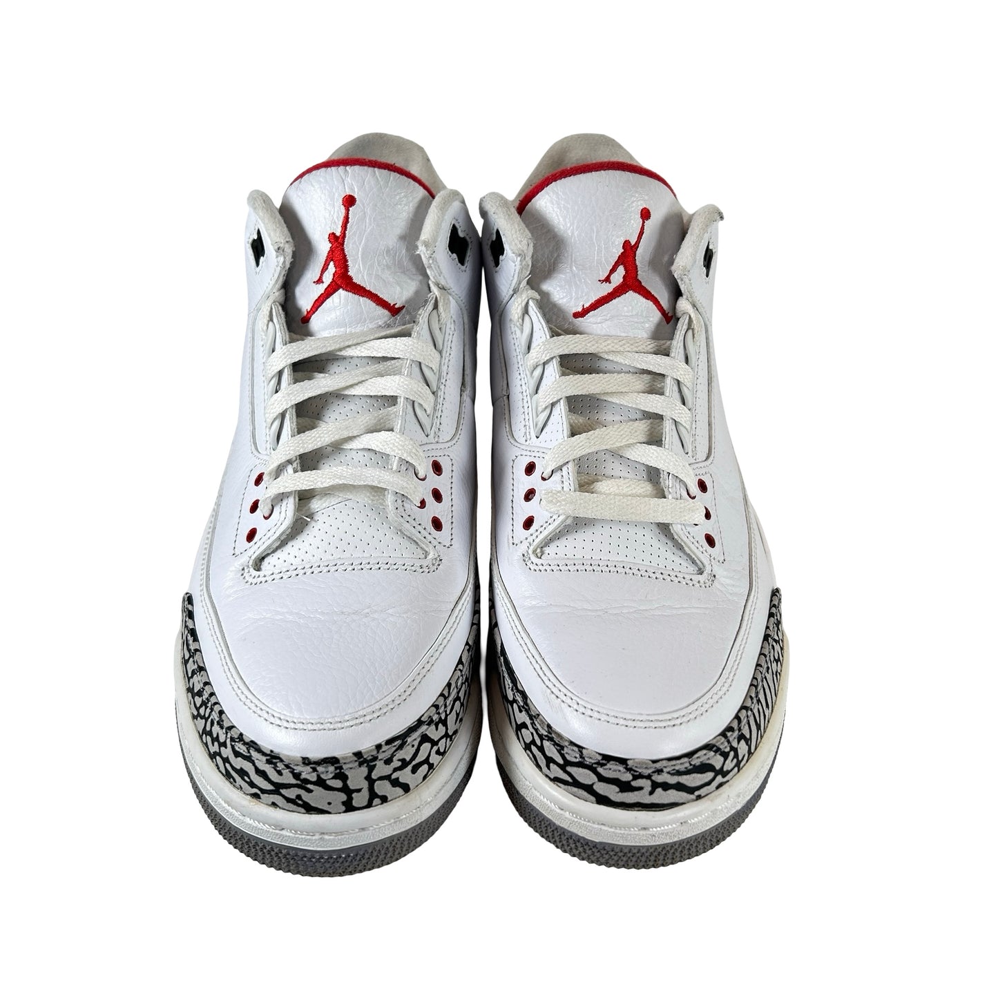 580775 160 Jordan 3 Retro White Cement '88 Dunk Contest (2013) - 11 M (Used) (No Box)