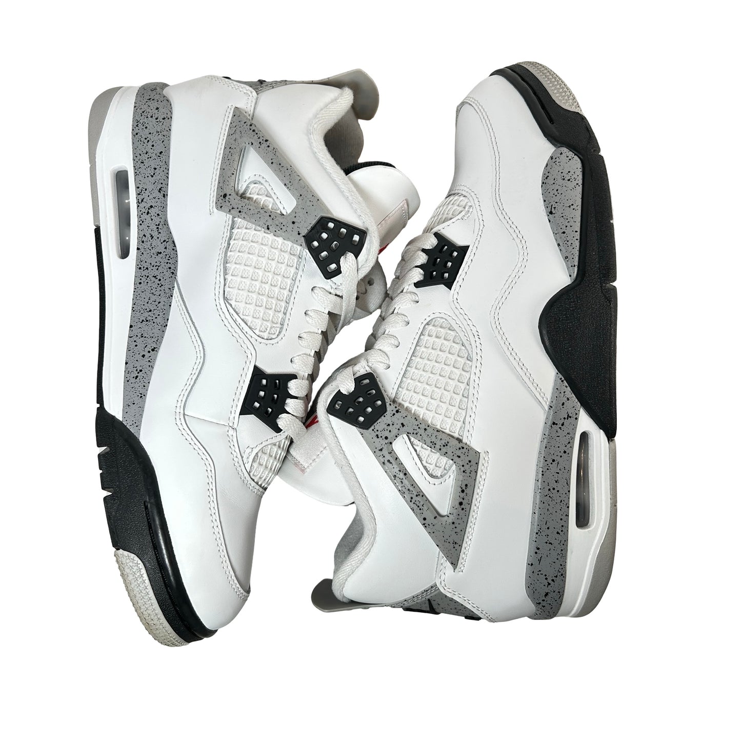 FV5029 100 Jordan 4 Retro White Cement (2025) [USED] - 9 M (Used15)